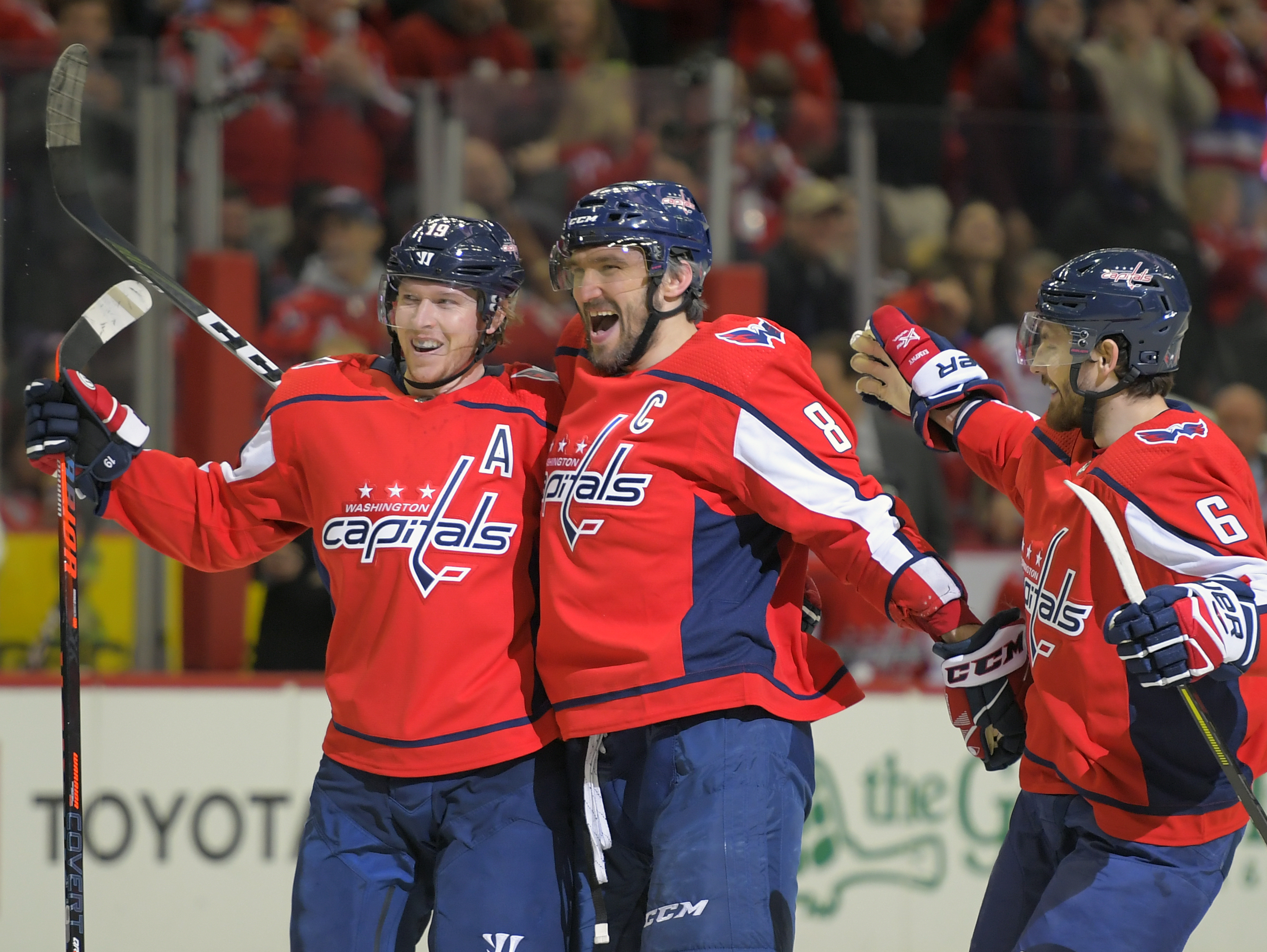Alex Ovechkin's first hat trick this 