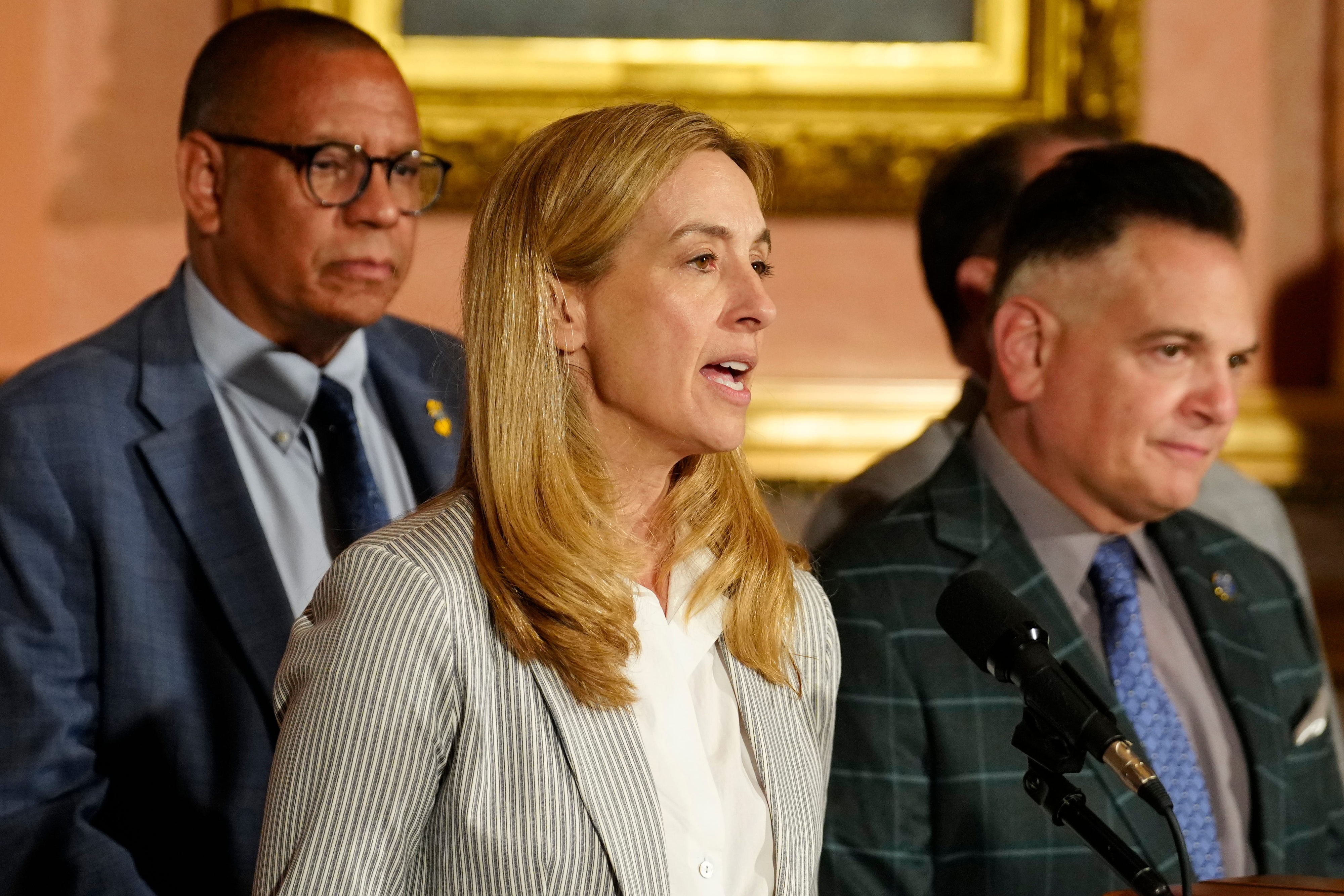 New Jersey Gov. Mikie Sherrill calls for resignation of Lt. Gov. Dale Caldwell after investigation finds sexual harassment, ethics violations