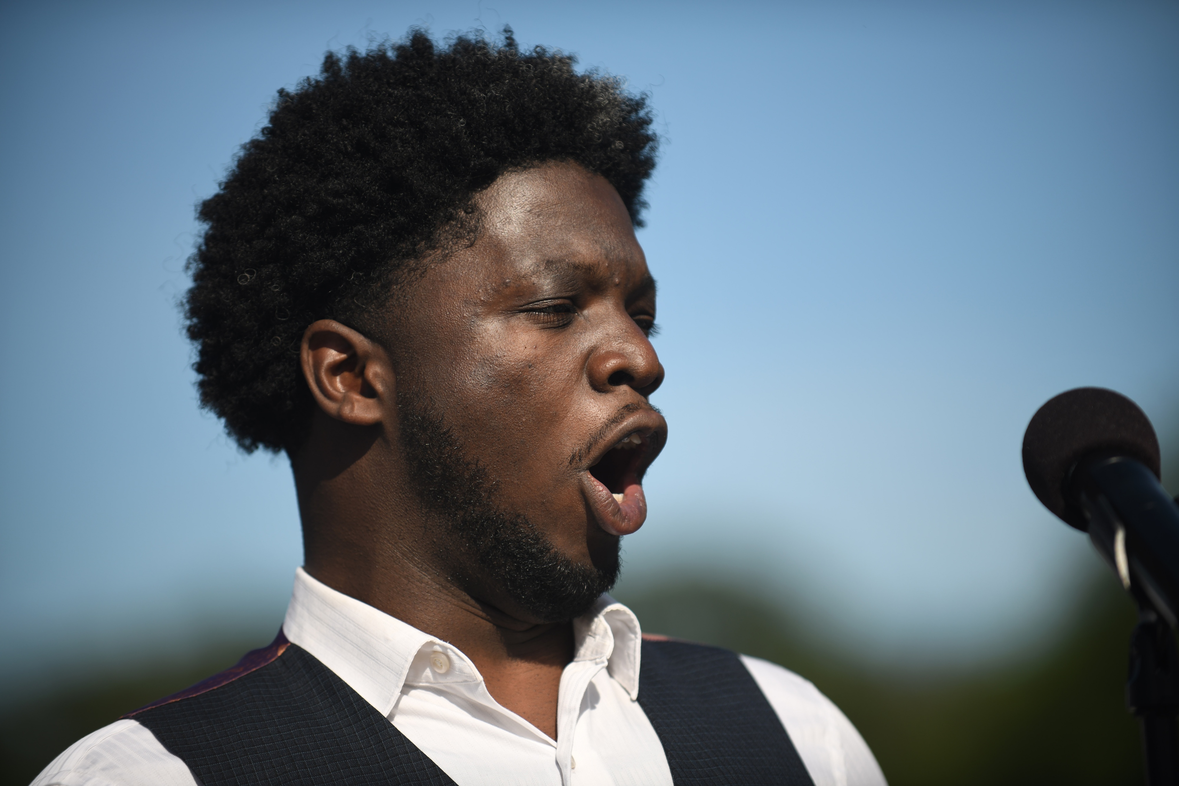 Seven years ago, he was working at Chipotle. He just sang opera on the National Mall. - Vimarsana News