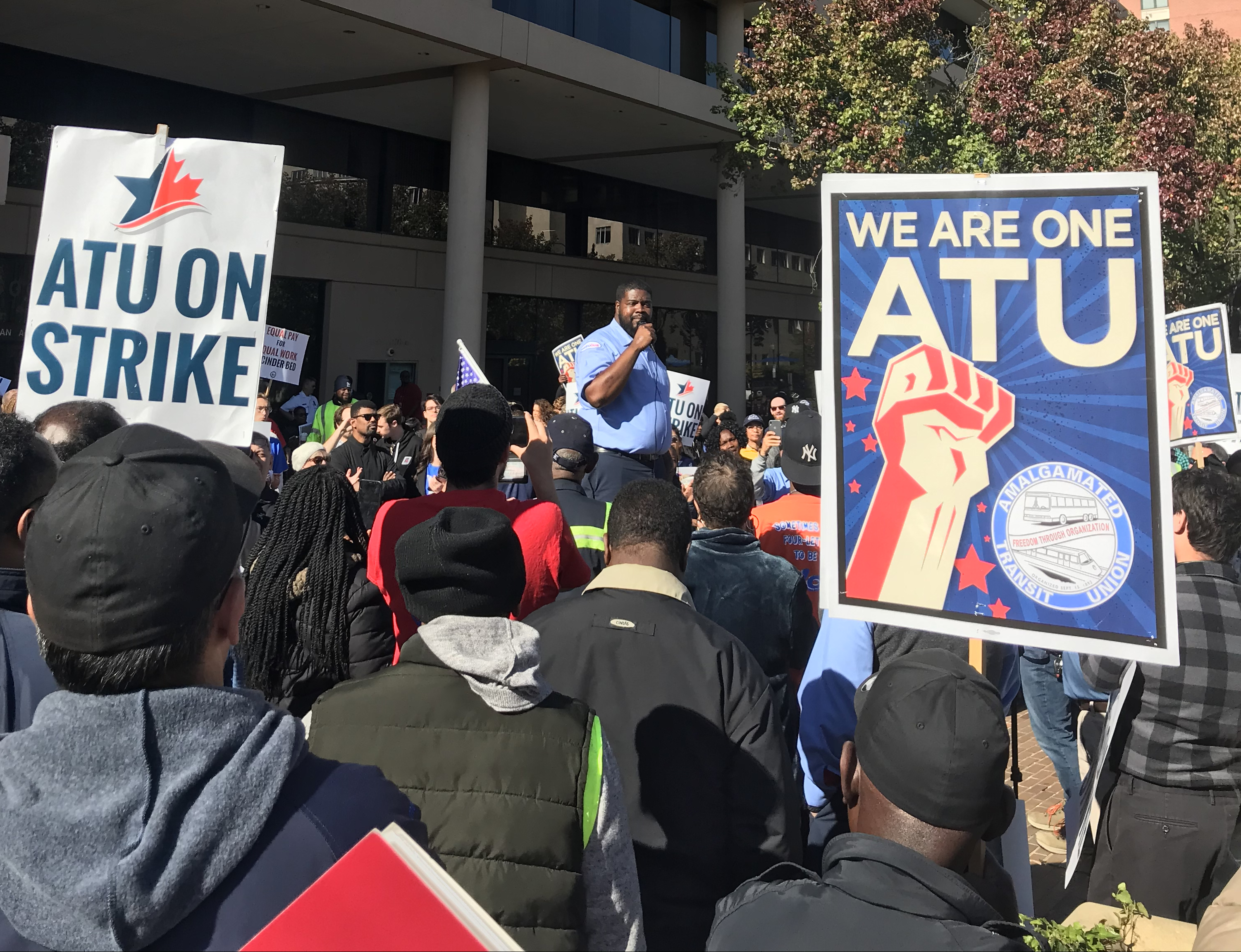 For striking Metrobus workers, the fight for more rights and better pay  outweighs the financial hardship - The Washington Post