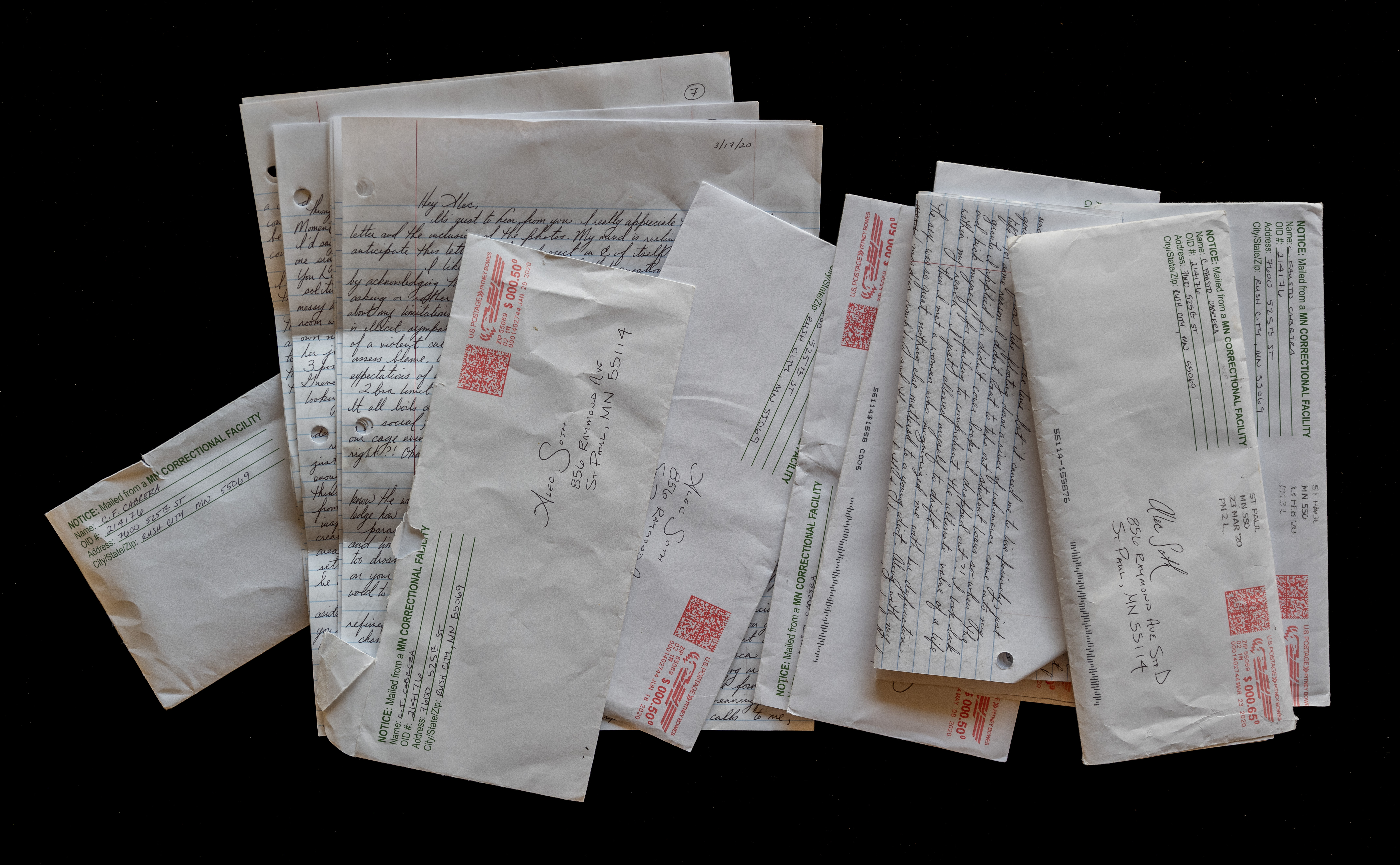 Prison correspondence about art and life - The Washington Post