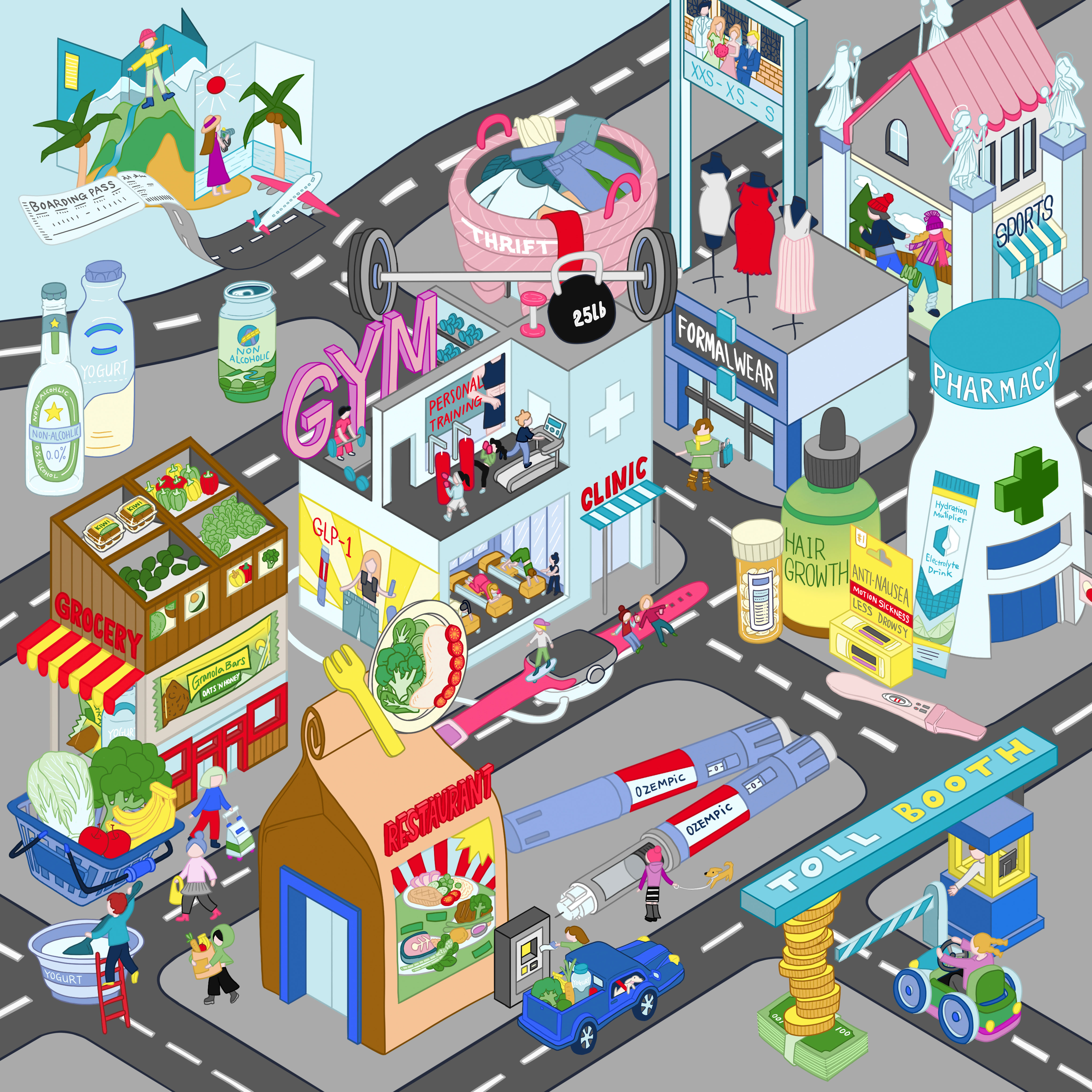 (Illustration by Flora Bai for The Washington Post)