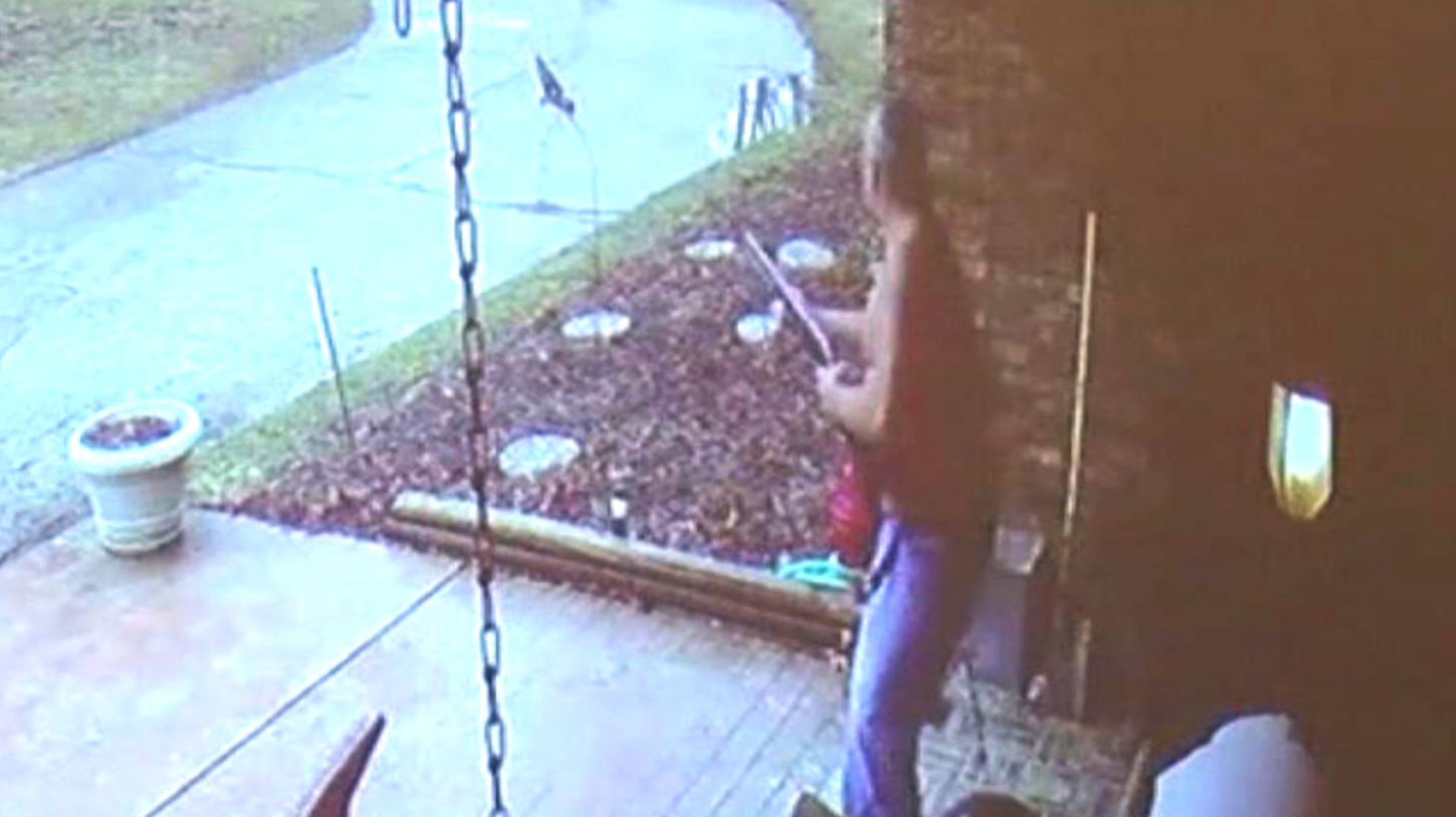 A teen missed the school bus. When he knocked on a door for directions, a man shot at him.