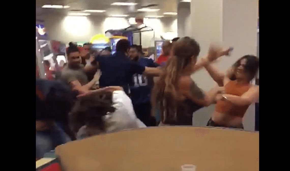 Massive Fight At Florida Chuck E Cheese S Caught On Video The Washington Post