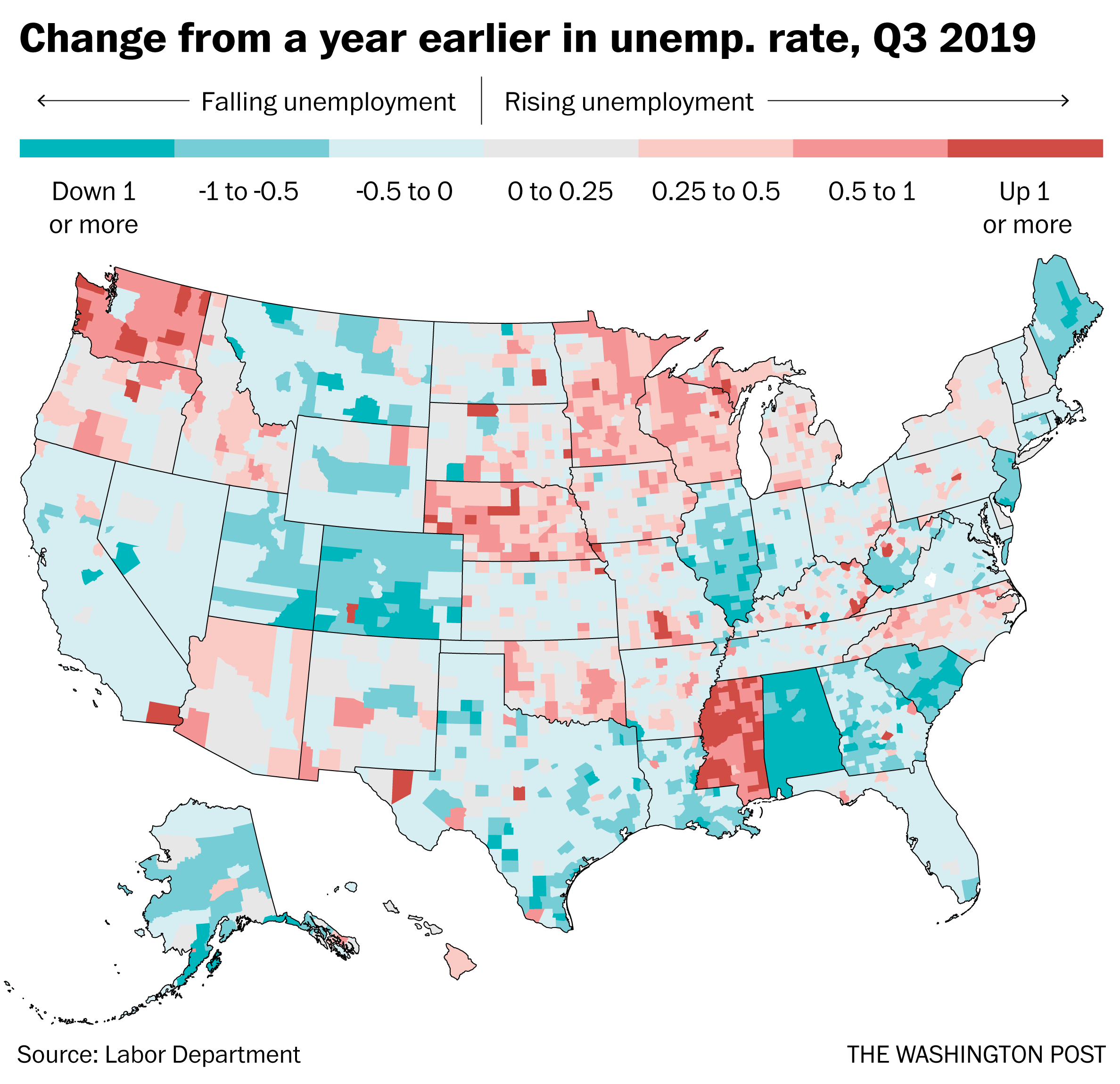 Washington Post Unemployment U S And Germany Help