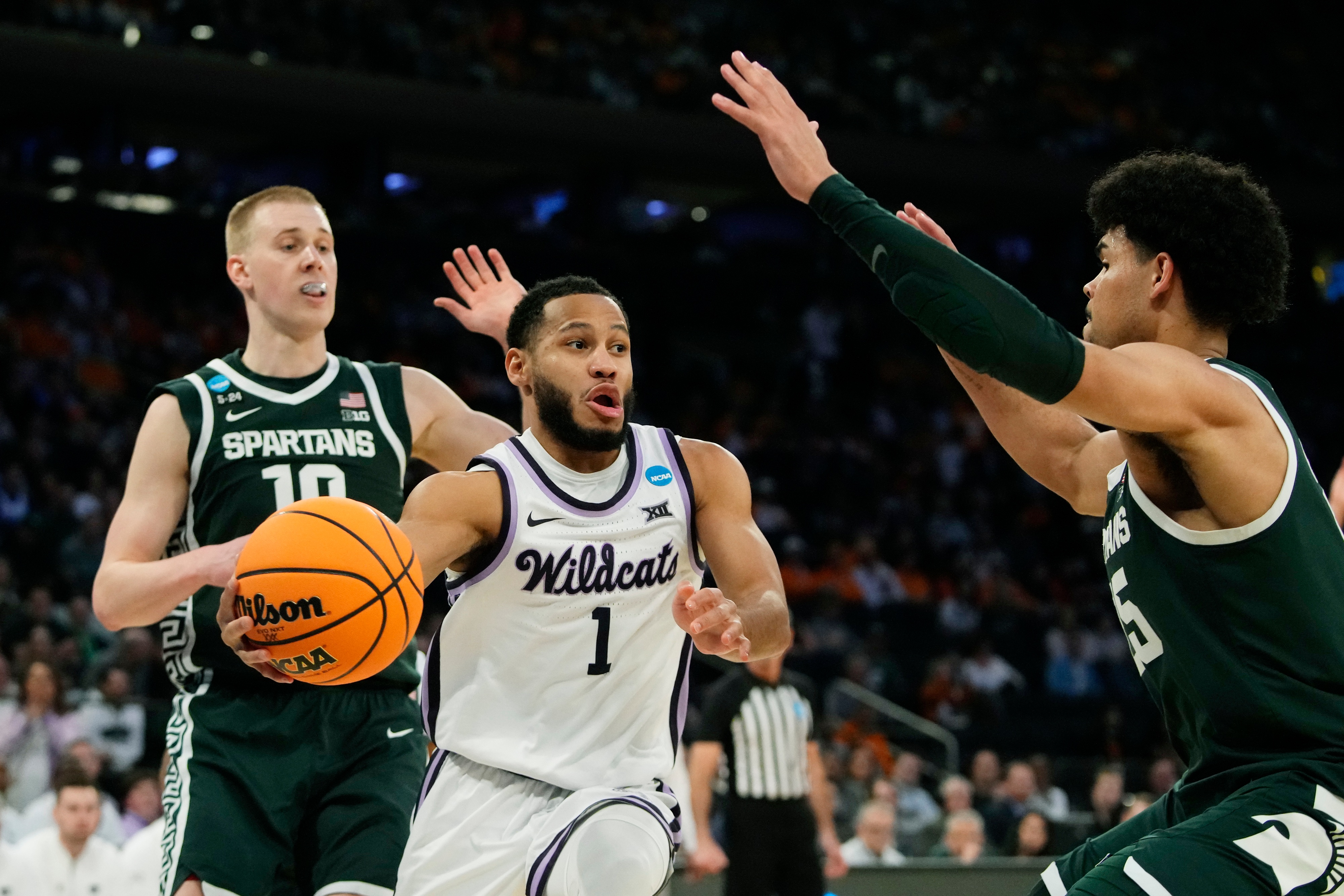 Markquis Nowell sets NCAA tournament assist record in Kansas State win - The Washington Post