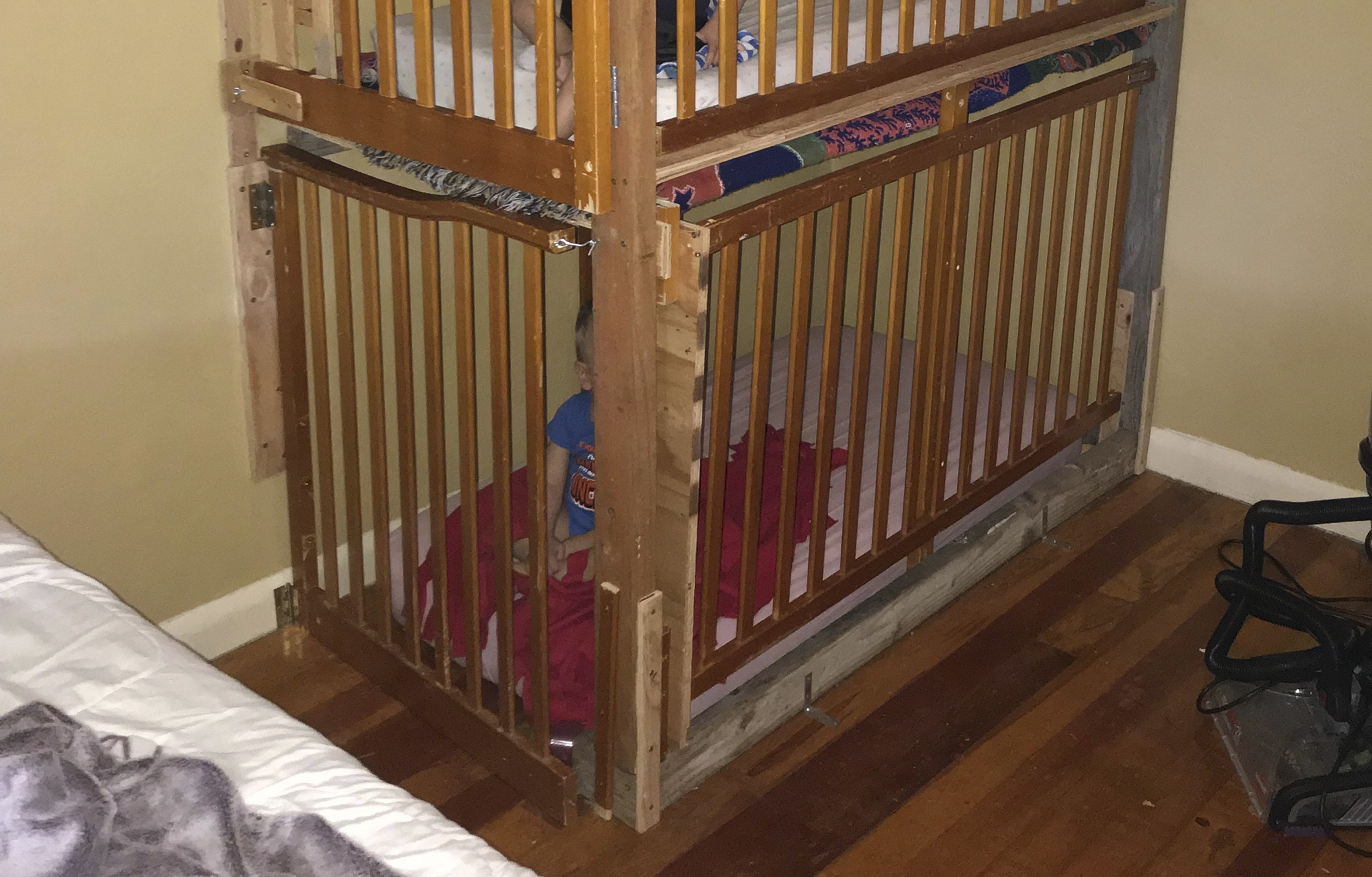 stackable cribs for twins