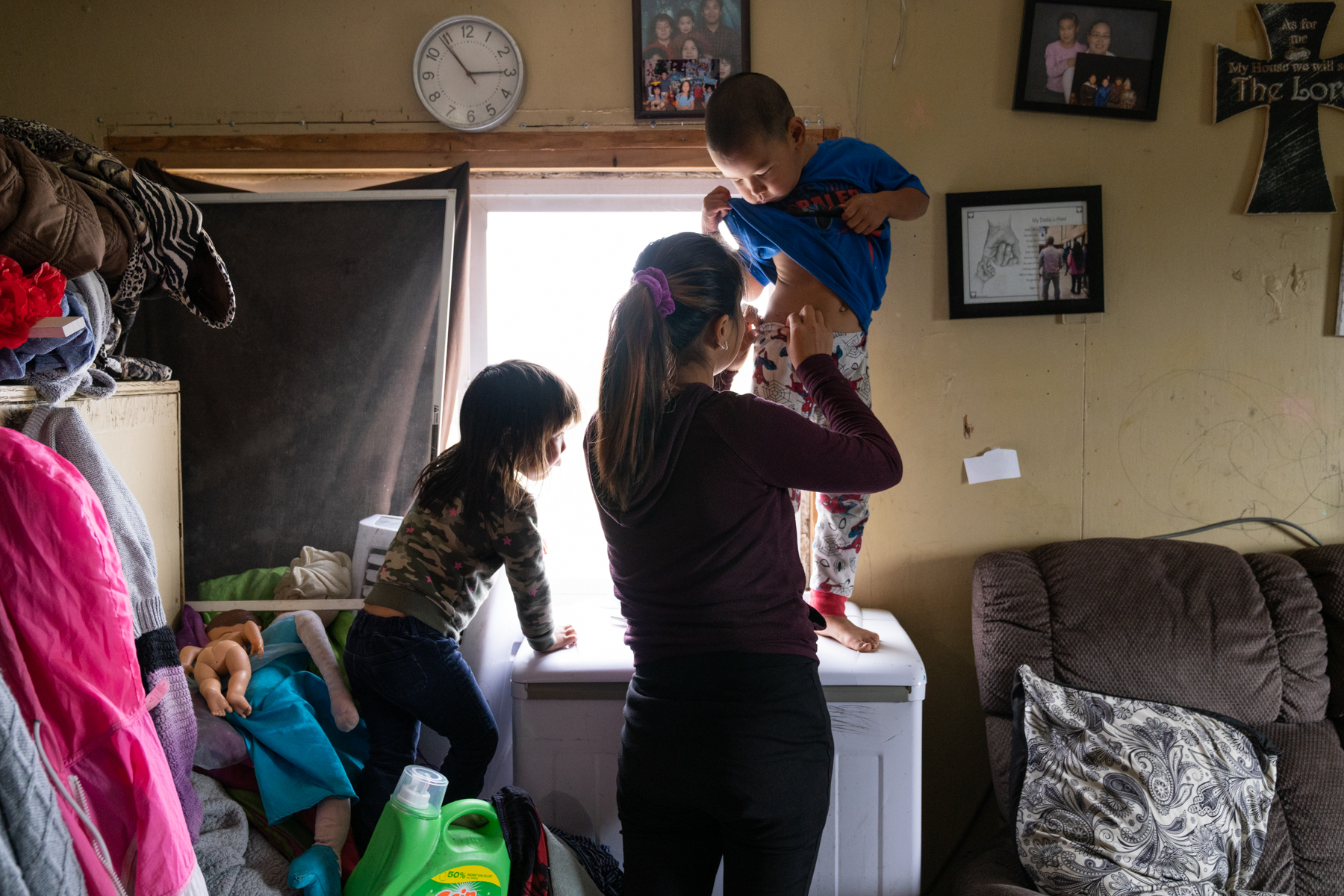 An Alaskan village’s sole school is 64 feet away from a river’s edge