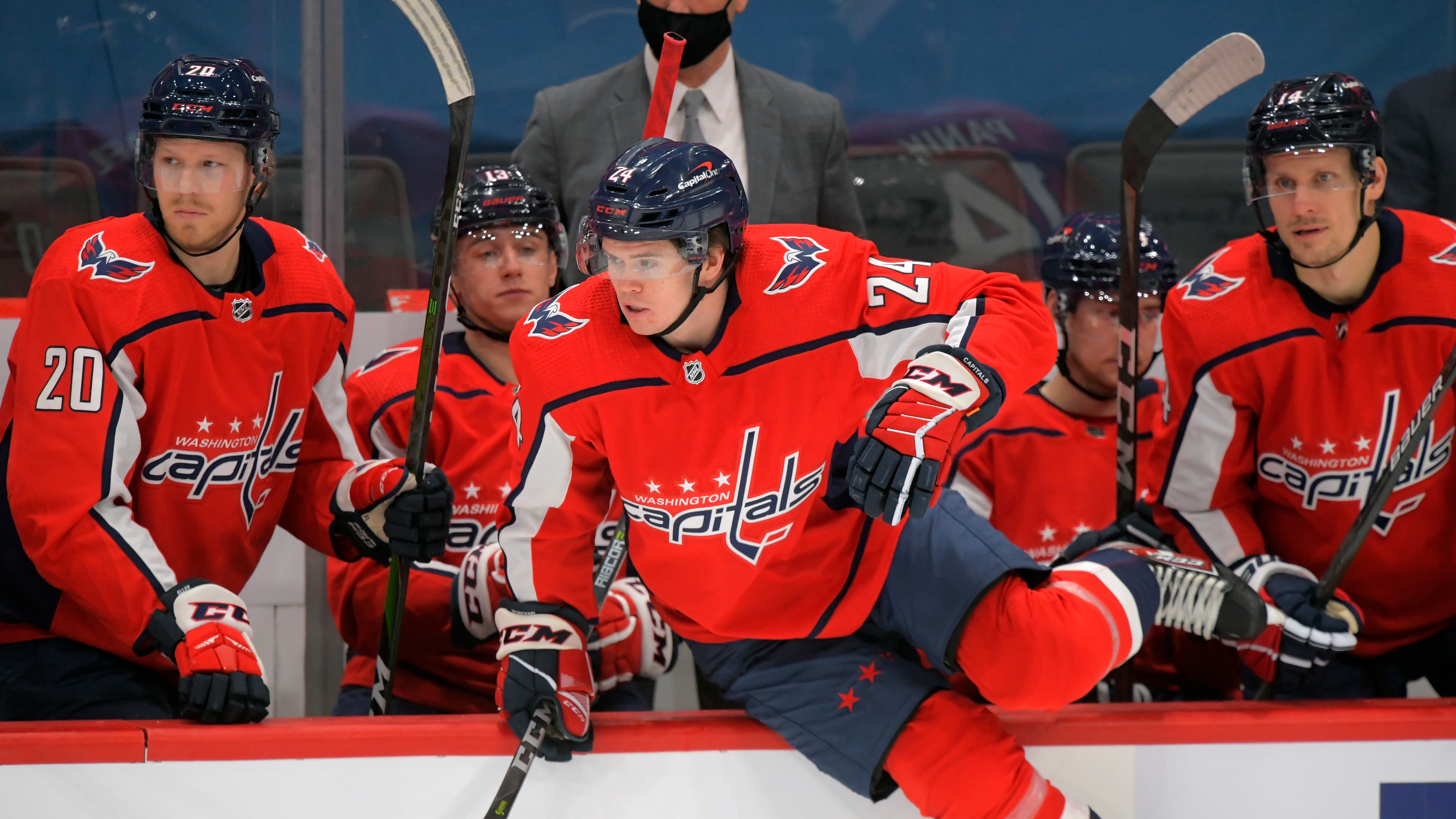 Capitals' Connor McMichael appears set 