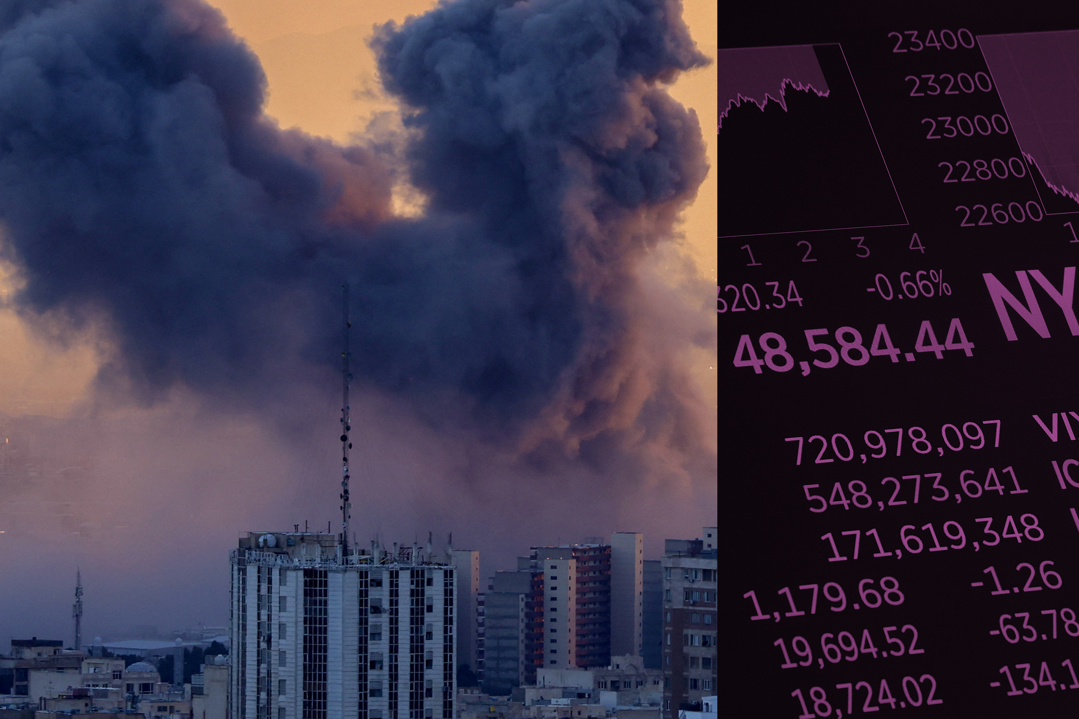 (The Washington Post/Washington Post illustration; Atta Kenare/AFP via Getty Images; Michael M. Santiago/Getty Images)