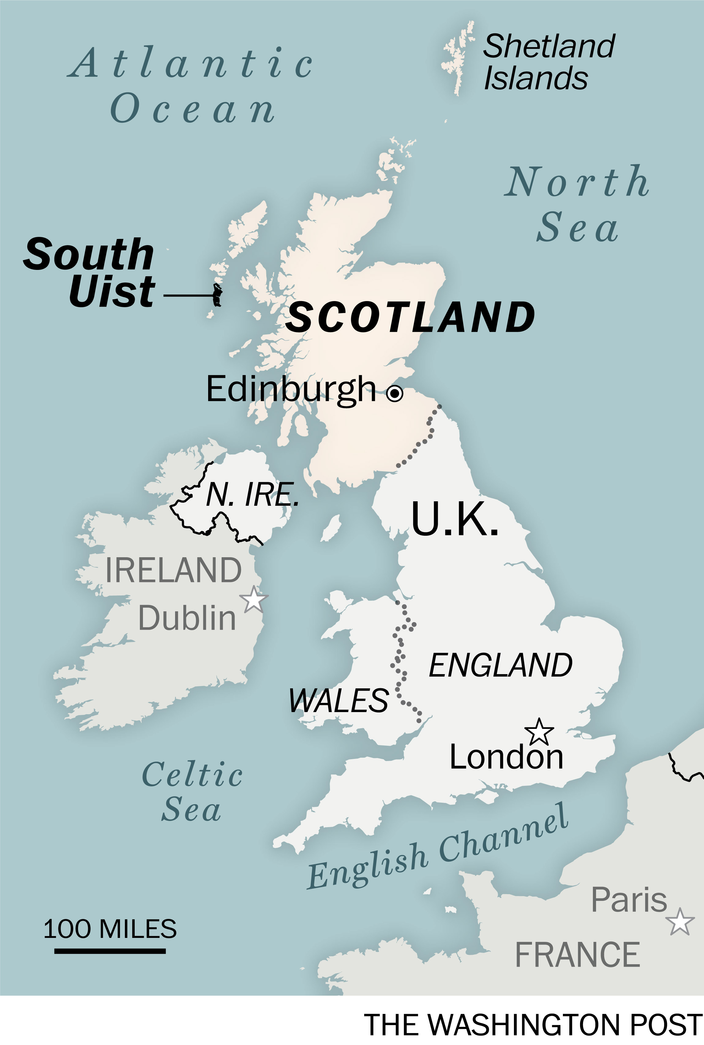 Map Of France And Scotland Map
