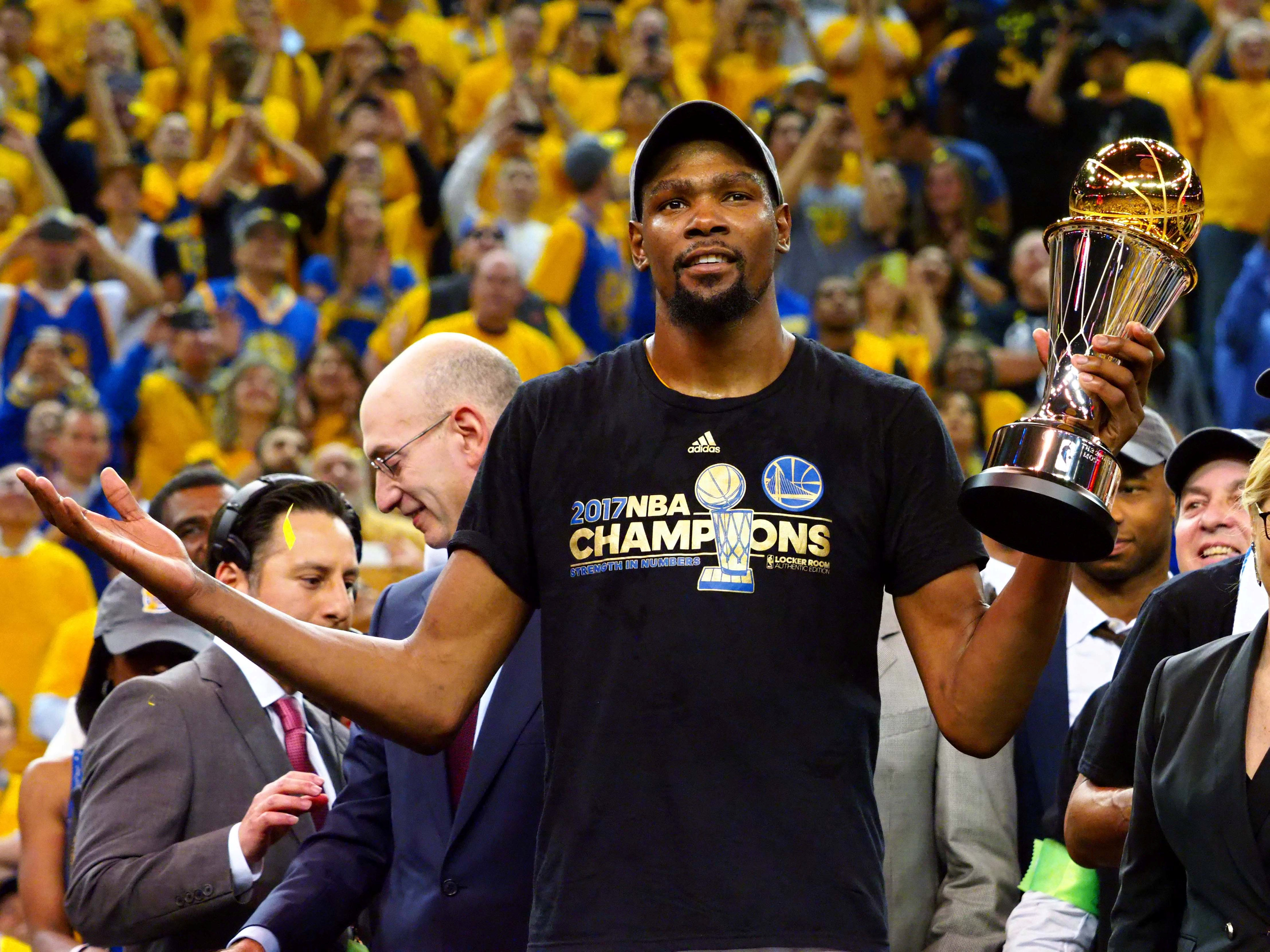 NBA Finals: Warriors win third title in 4 years