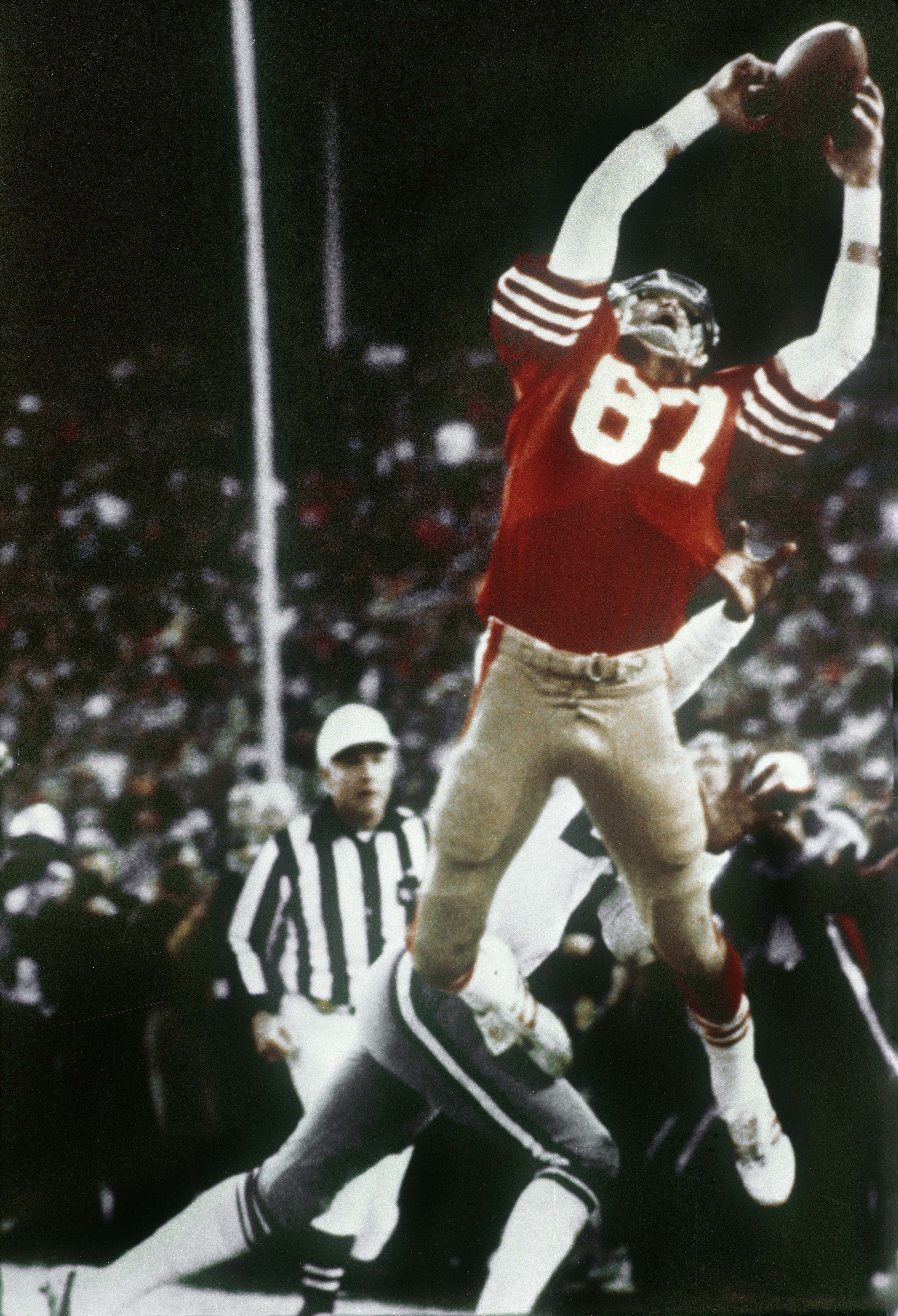 Dwight Clark "The Catch" San Francisco 49ers Iron-On Patch | NFL Football Jersey Patch