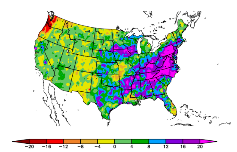 The United States just had its wettest 12 months on record. It’s nearly