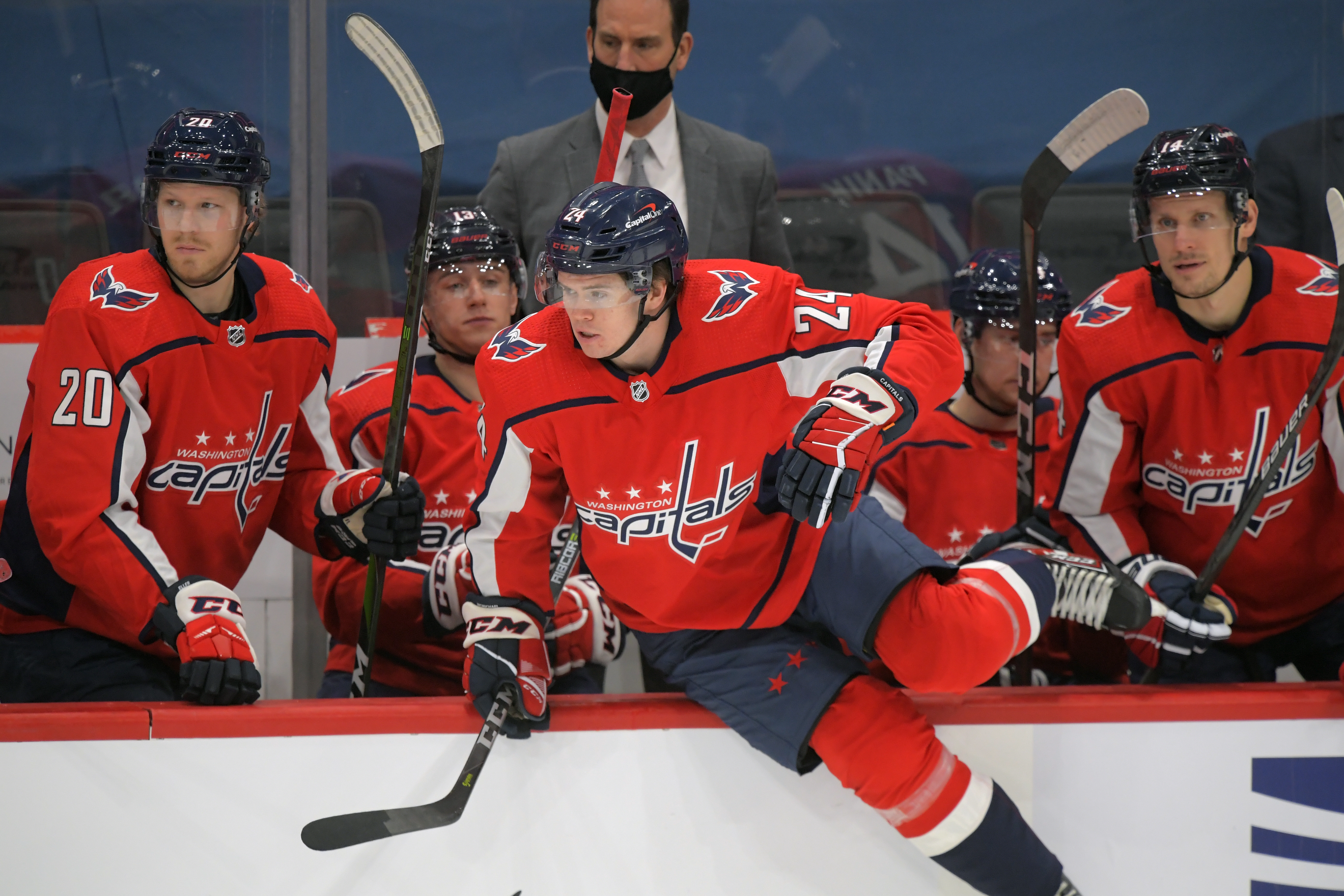 Capitals' Connor McMichael appears set 