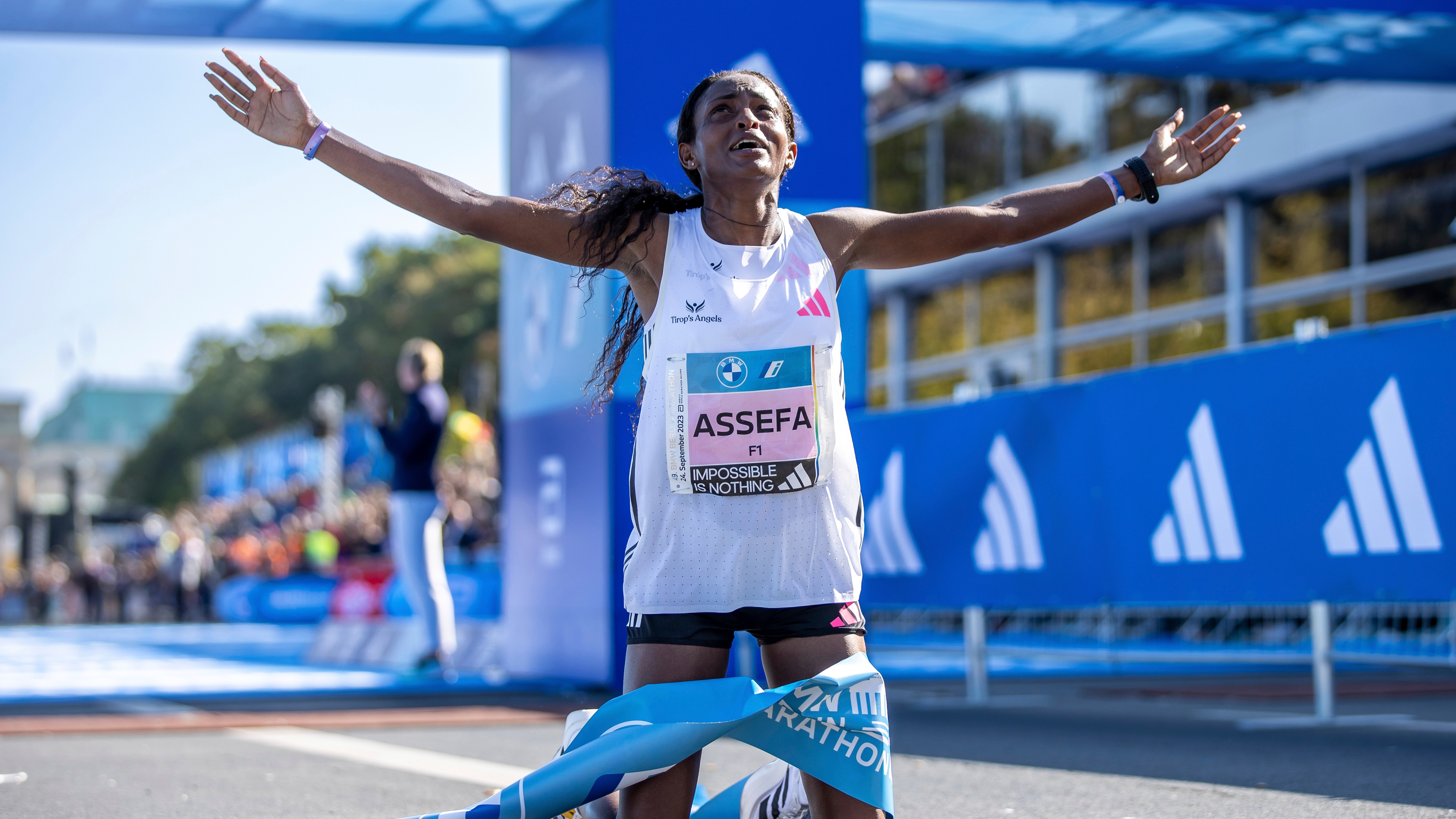 Ethiopia's Tigst Assefa shatters women's world record in