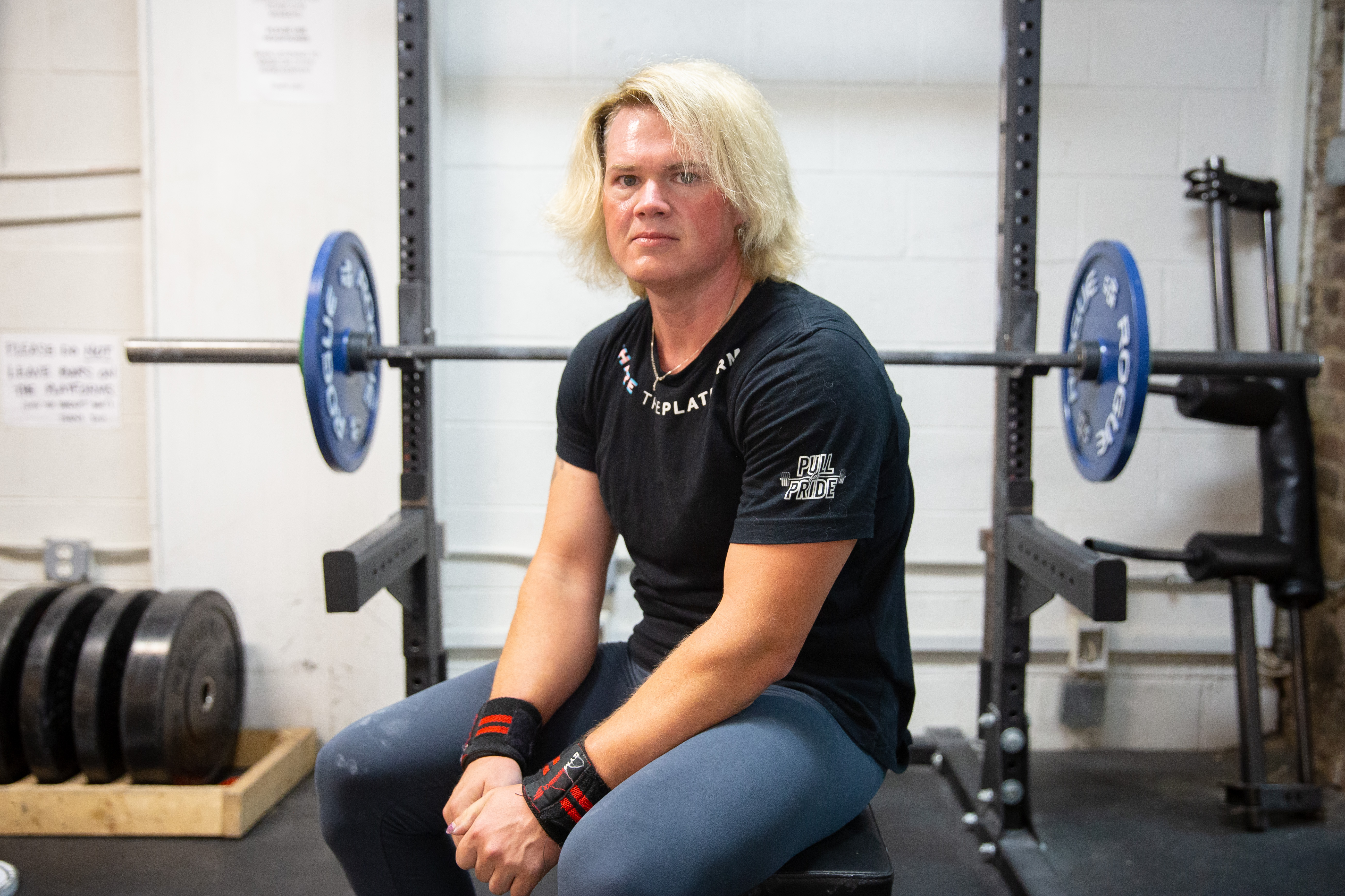 400 pound man who identifies as and competes as a woman insults women's  powerlifting. You can't make this up.