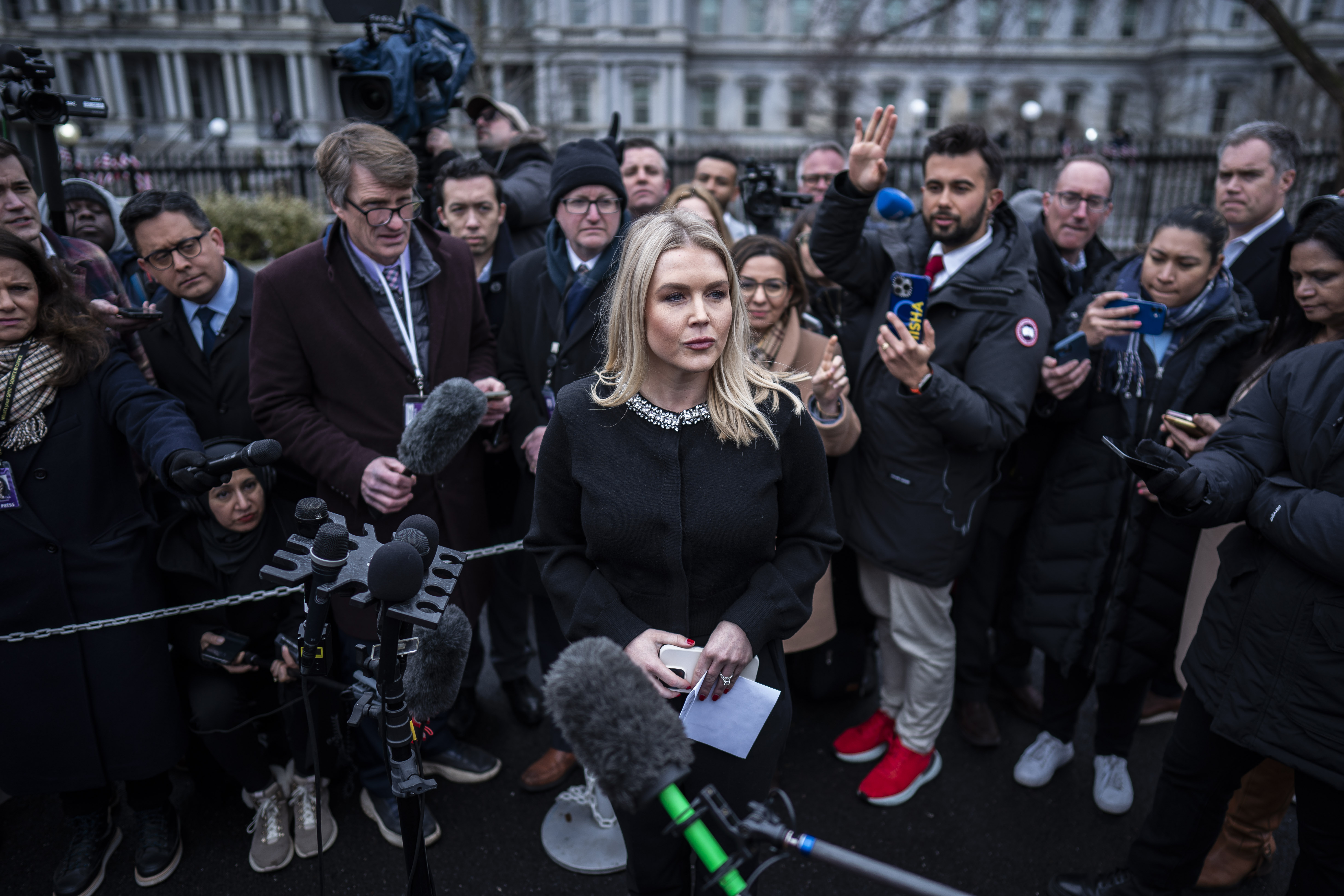 Press secretary Karoline Leavitt wages Trump's battles with a smile - The  Washington Post