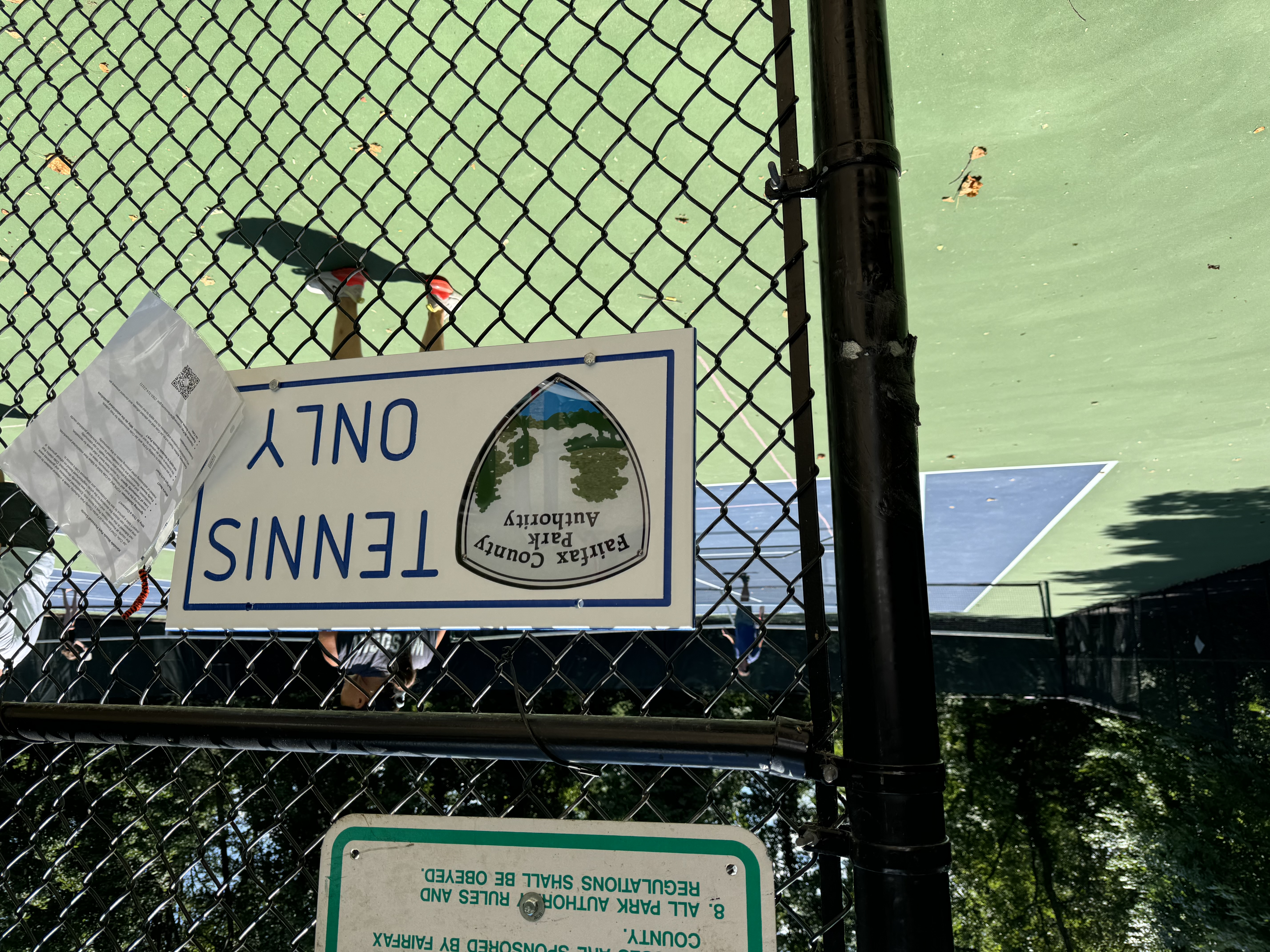 In Annandale, a battle over pickleball courts sparks a lawnchair sit-in -  The Washington Post