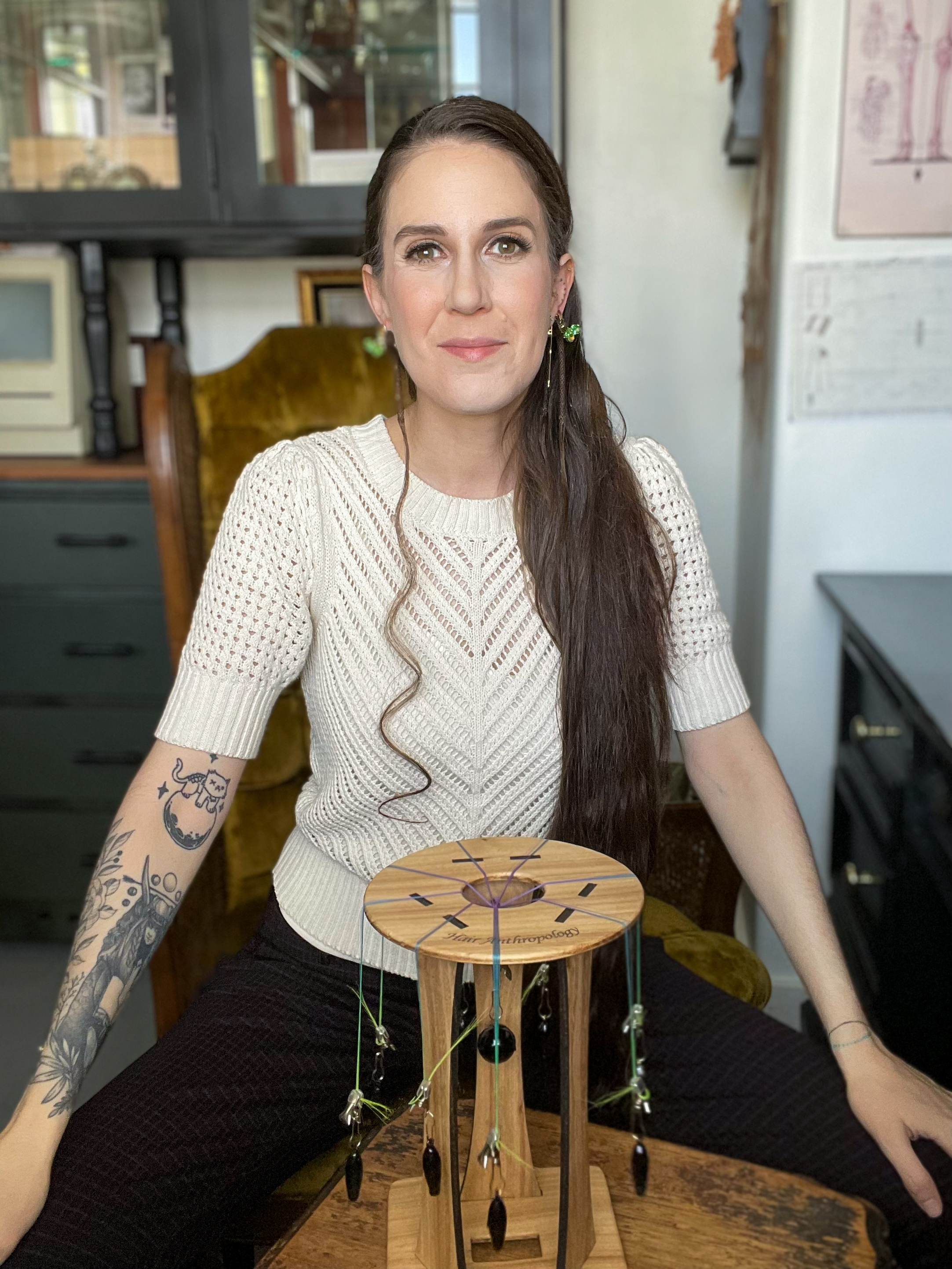Traditional hairwork weaves art and history - The Washington Post