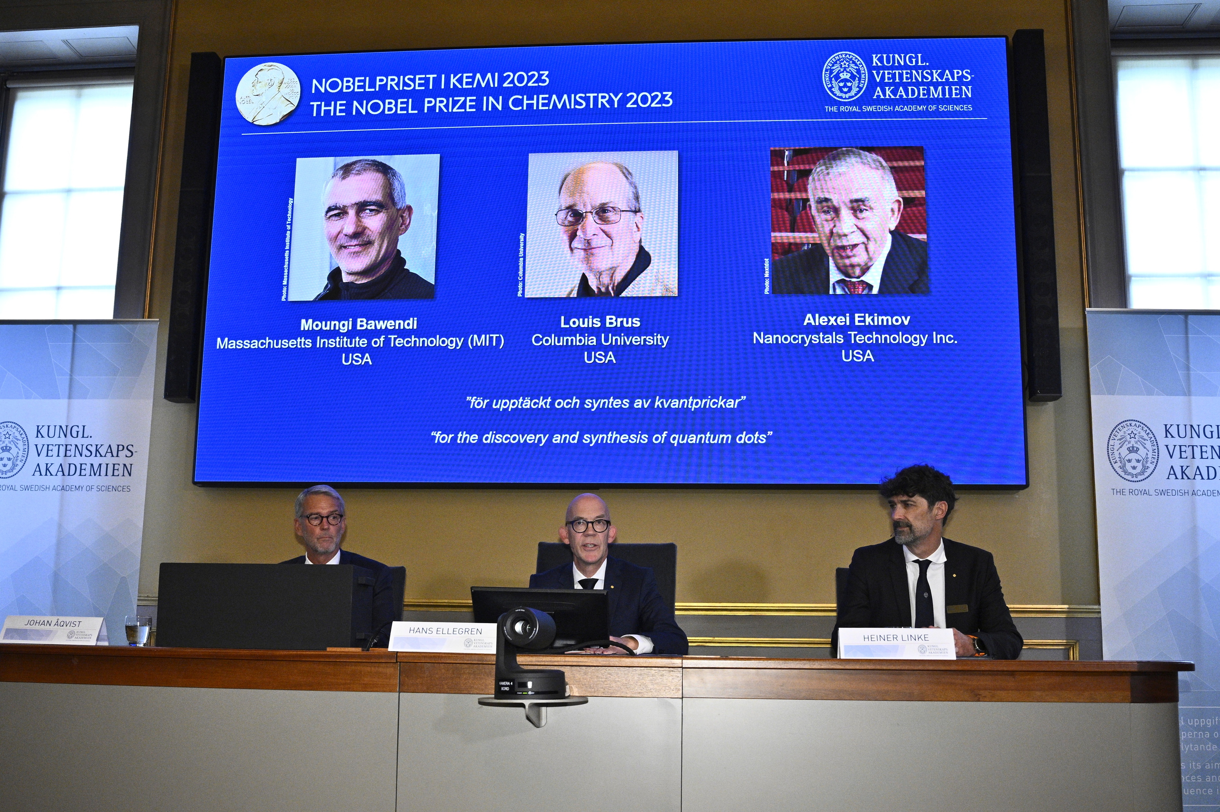 Oops! Nobel chemistry winners are announced early in a rare slip-up - Vimarsana News