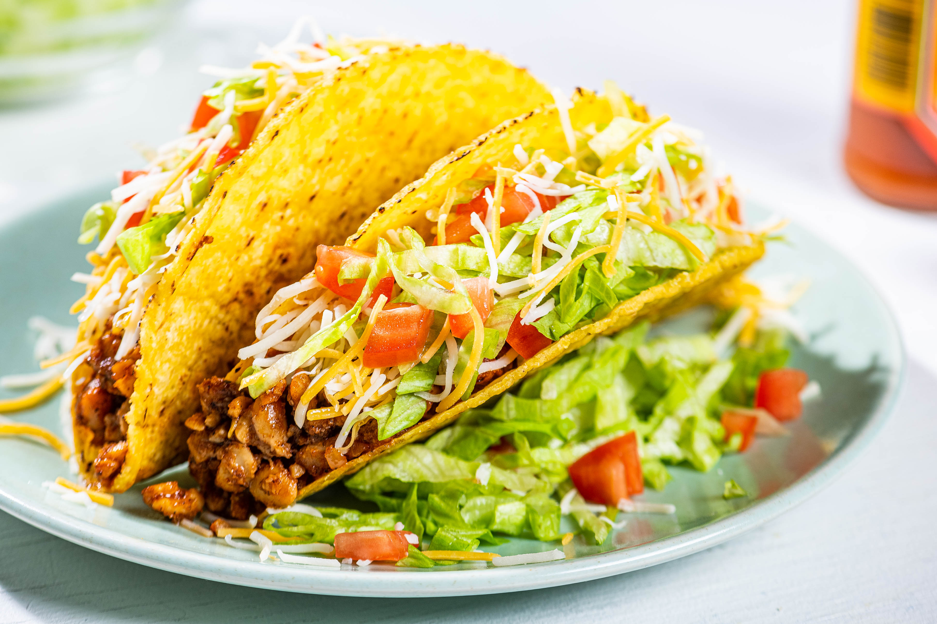 San Antonio-Style Puffy Tacos With Ground Beef Recipe