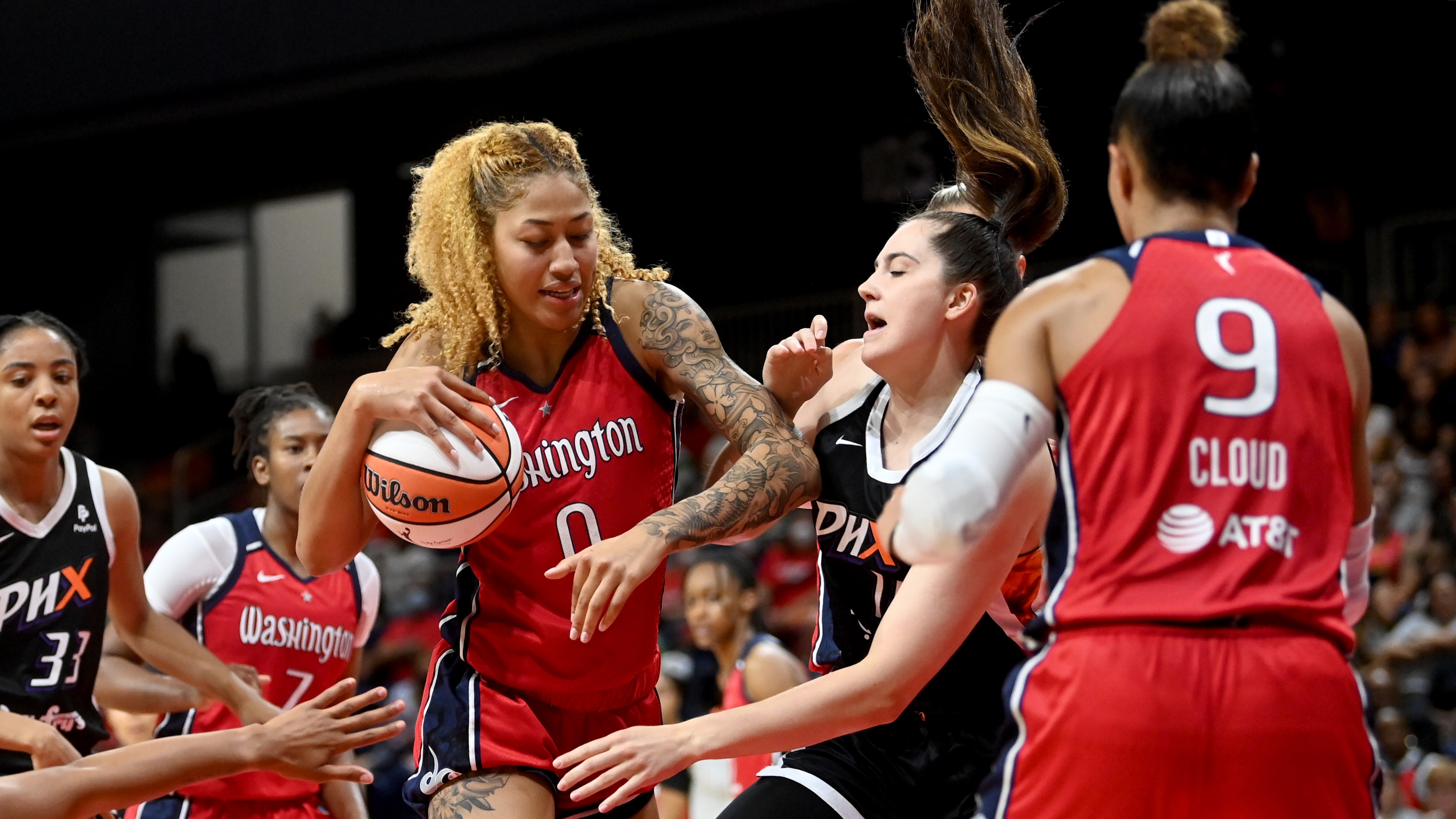 Shakira Austin powers Mystics past Mercury - The Washington Post