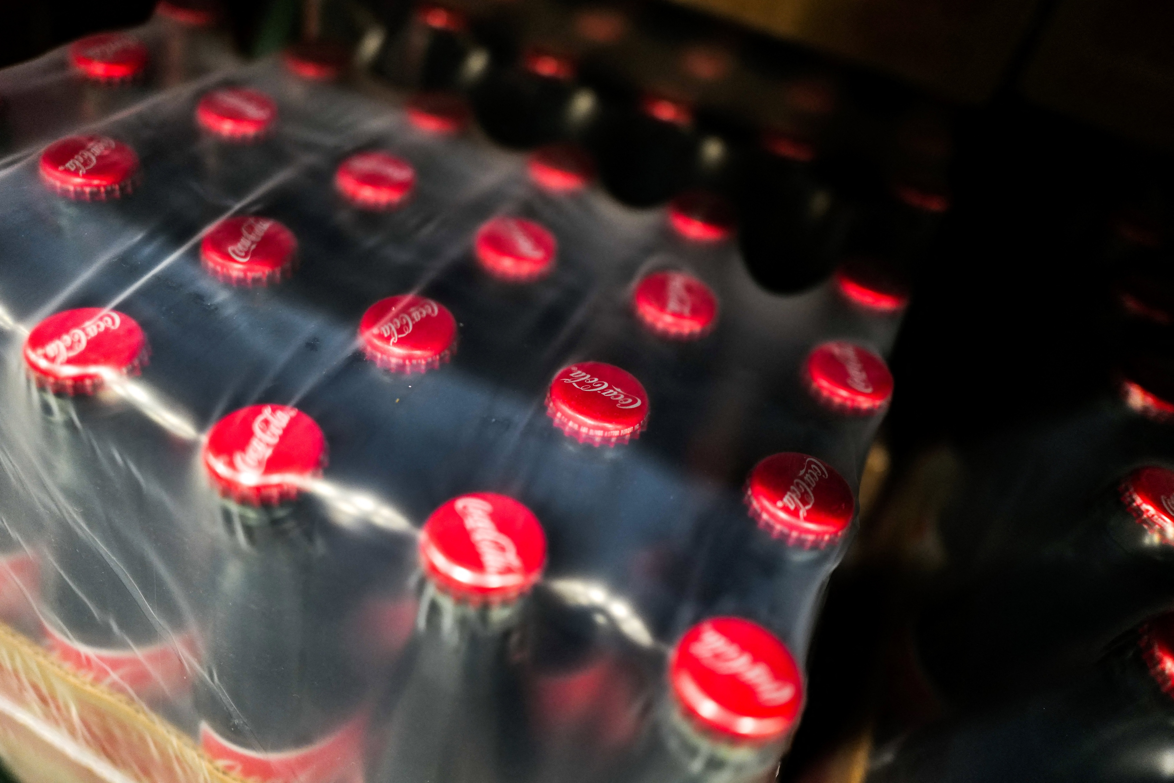 Coca-Cola cans
