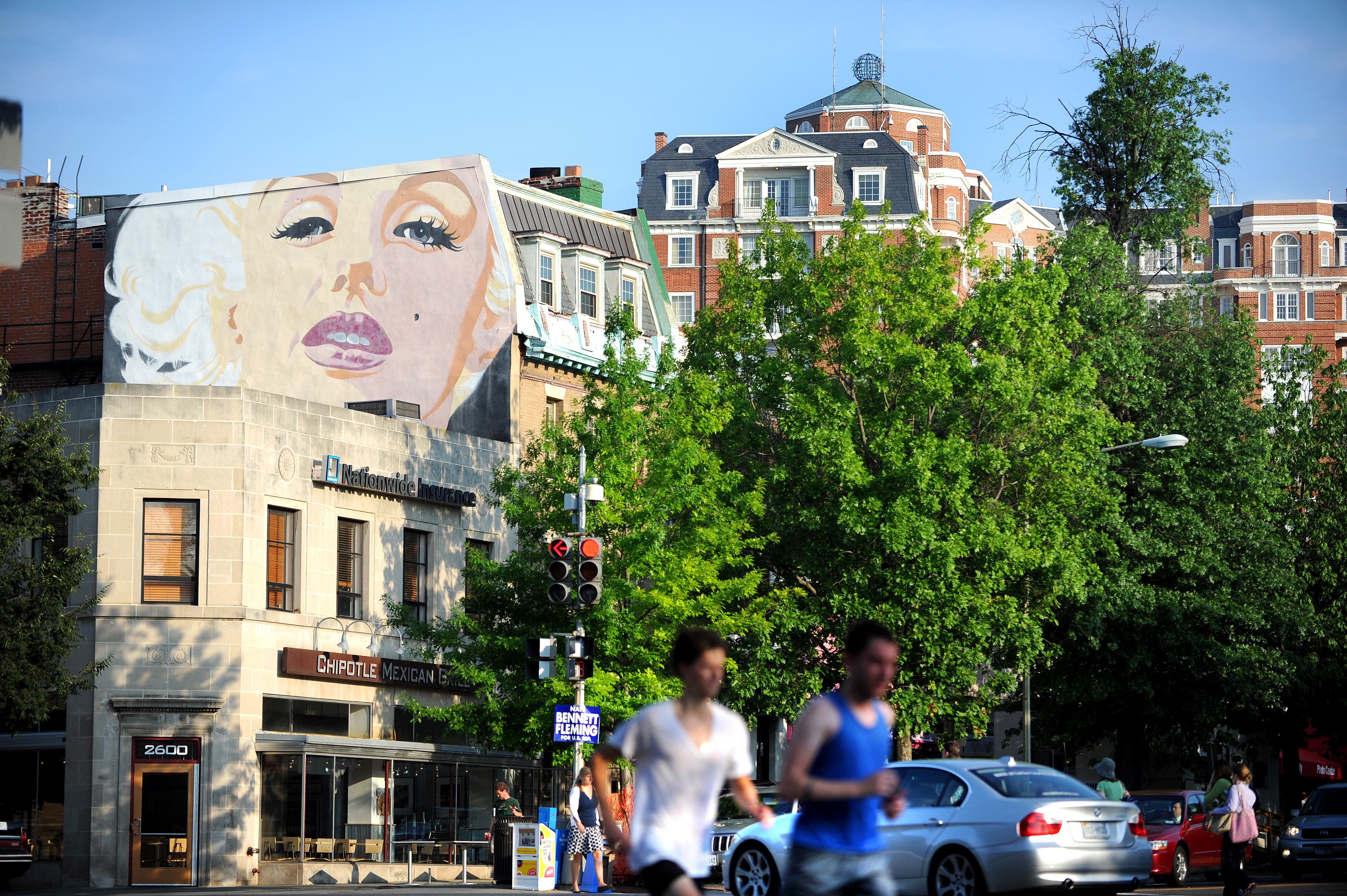 That mural of a luscious Marilyn Monroe is a reminder of the pain she  soothed - The Washington Post