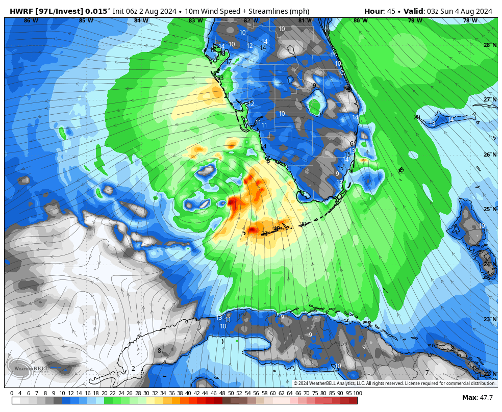 Tropical Storm Debby expected to form and hit Florida with heavy rain - The  Washington Post