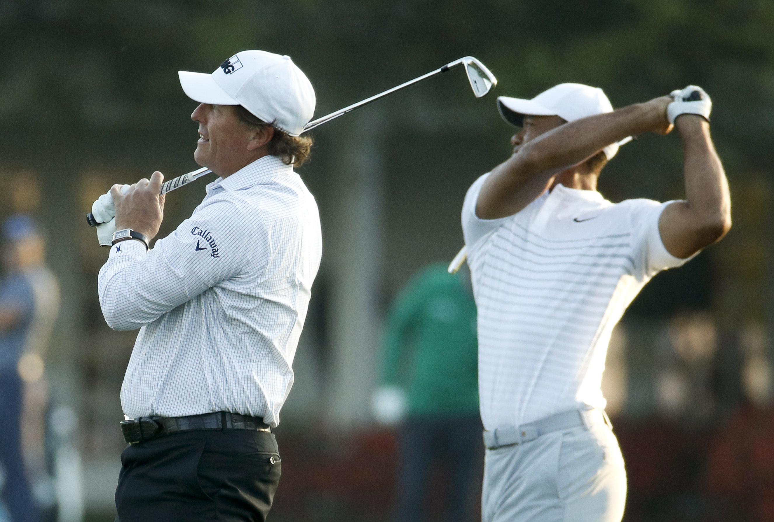 Tiger Woods And Phil Mickelson Remain Golf S Leading Men The Washington Post
