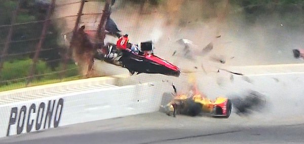 Indycar Driver Robert Wickens Has Titanium Rods And Screws Placed In His Spine After Scary Crash The Washington Post
