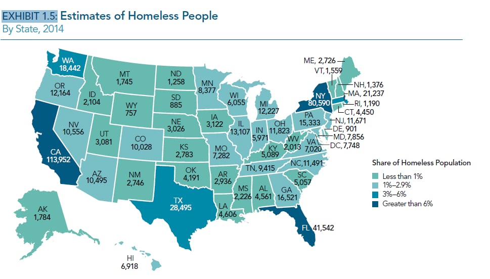 These Five Charts Show The Progress And Challenges In Fighting Homelessness The Washington Post