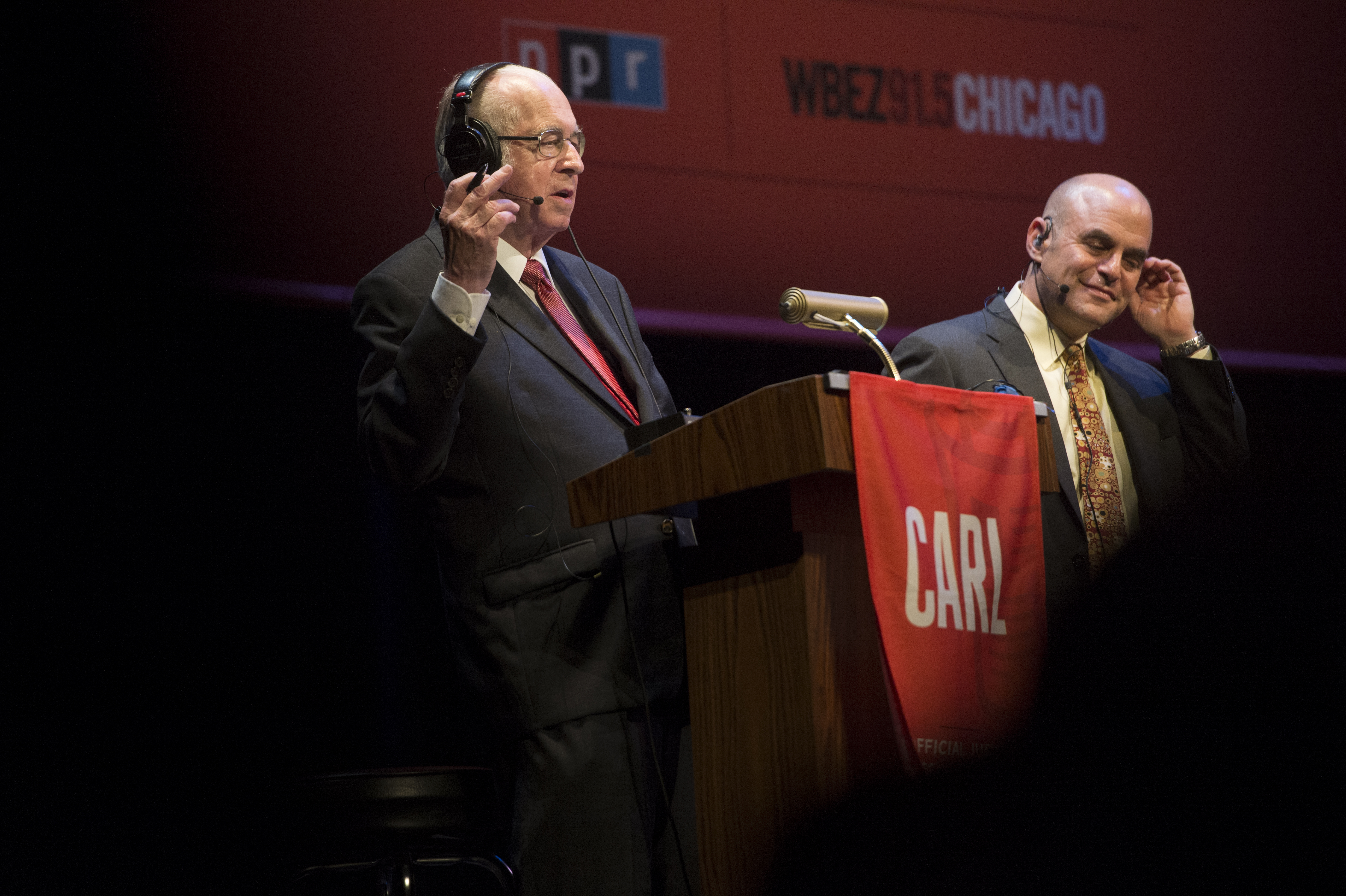 Peter Sagal Carl Kasell