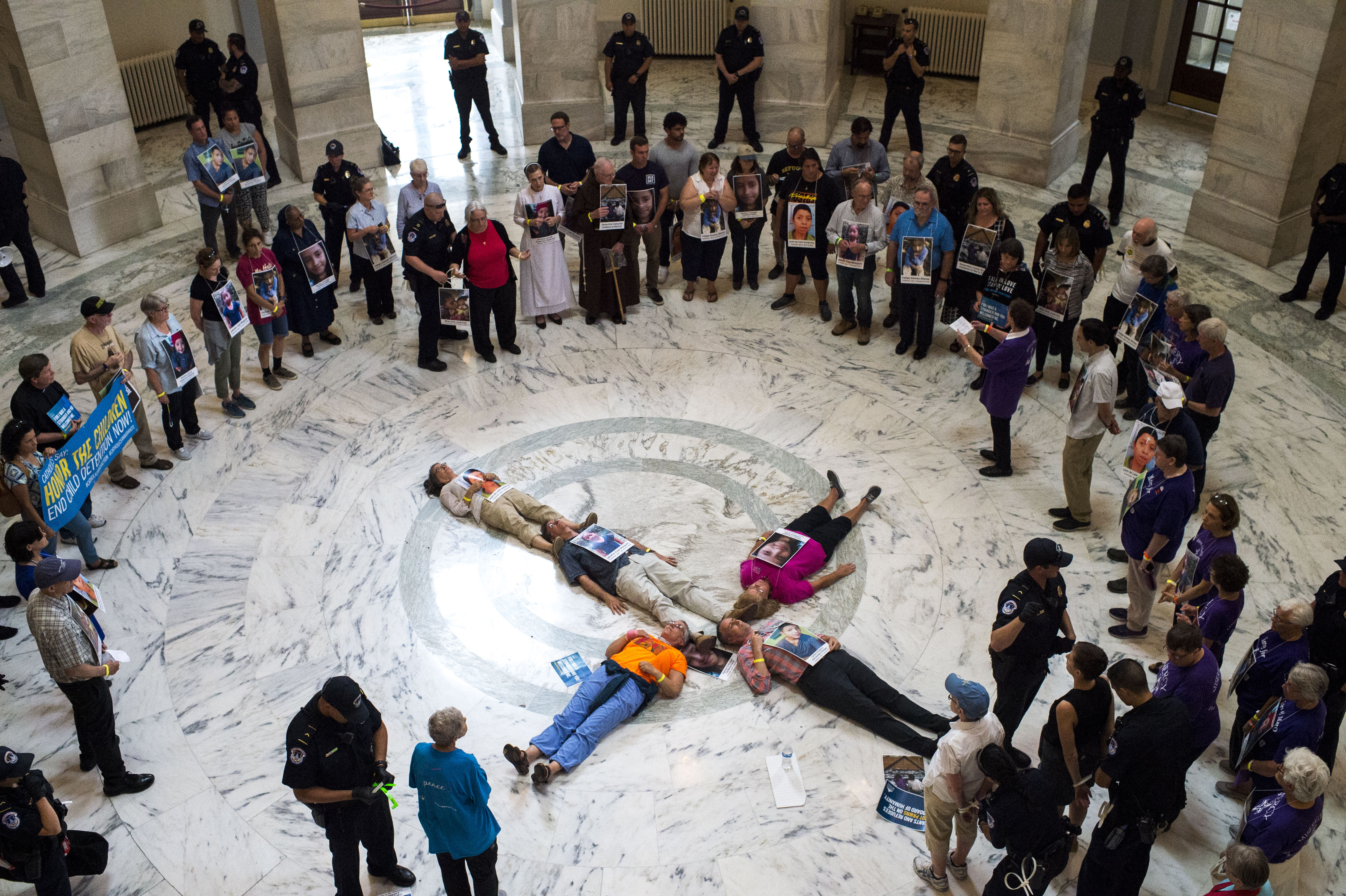 70 Catholics arrested in D.C. protest over Trump immigration policies - The Washington Post