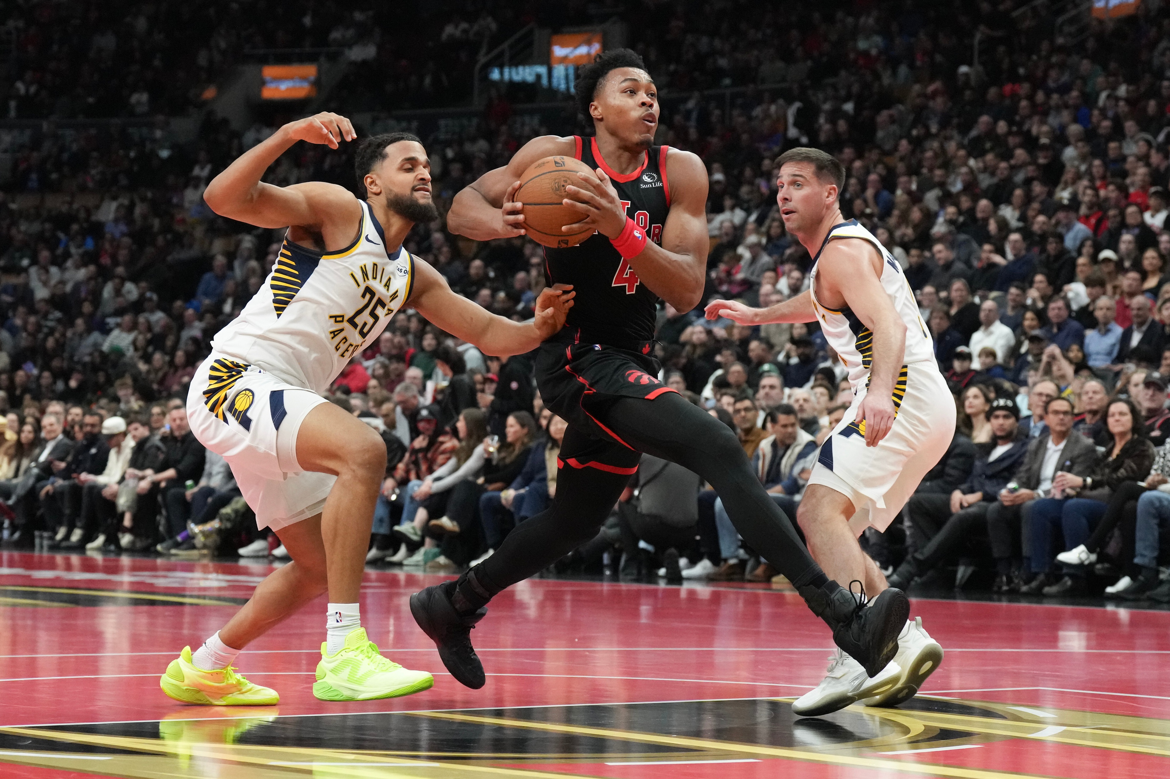 Brandon Ingram hits late jumper, Raptors beat Pacers 97-95 for 9th straight  win - The Washington Post