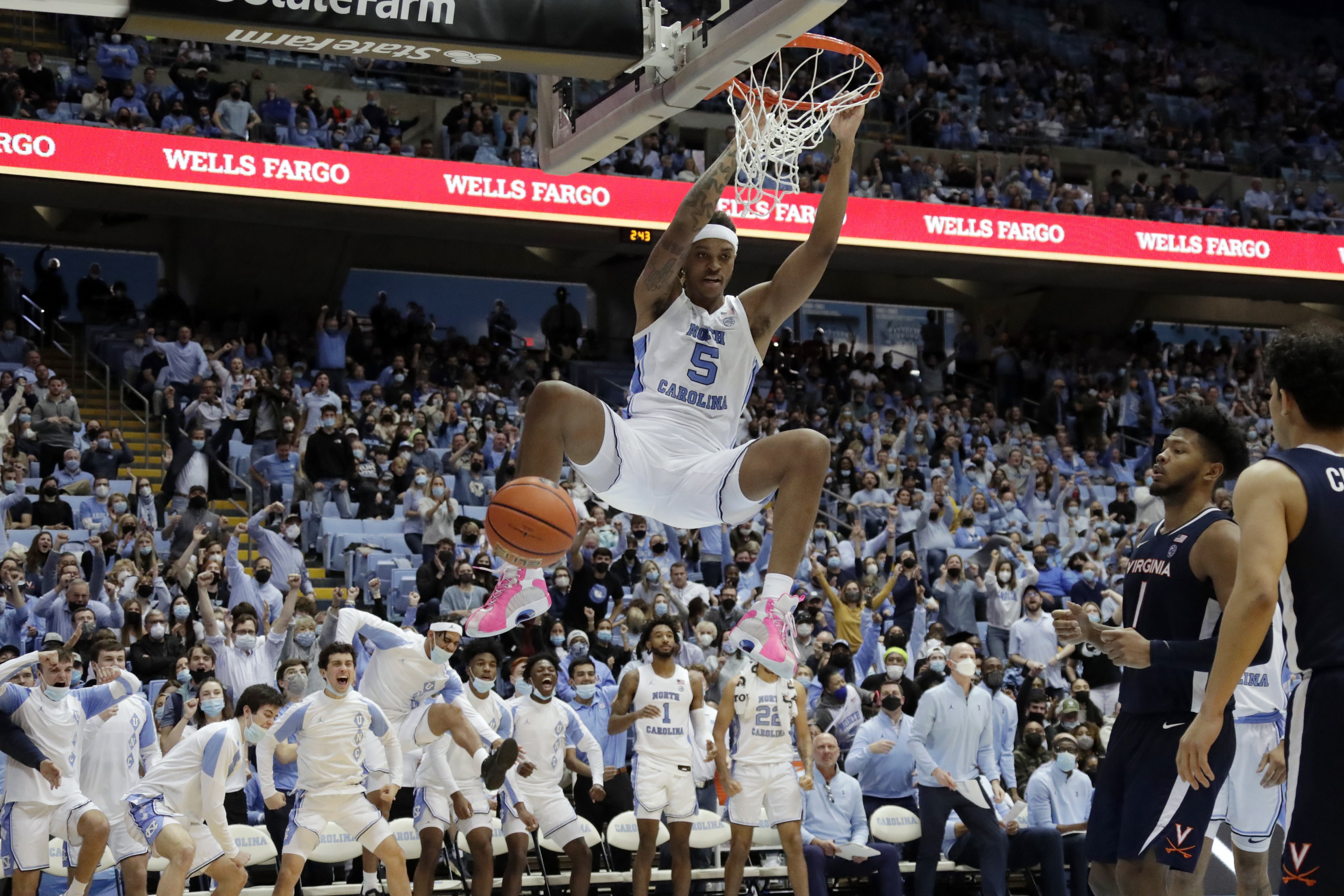 Armando Bacot, North Carolina are too much for Virginia  display picture 2