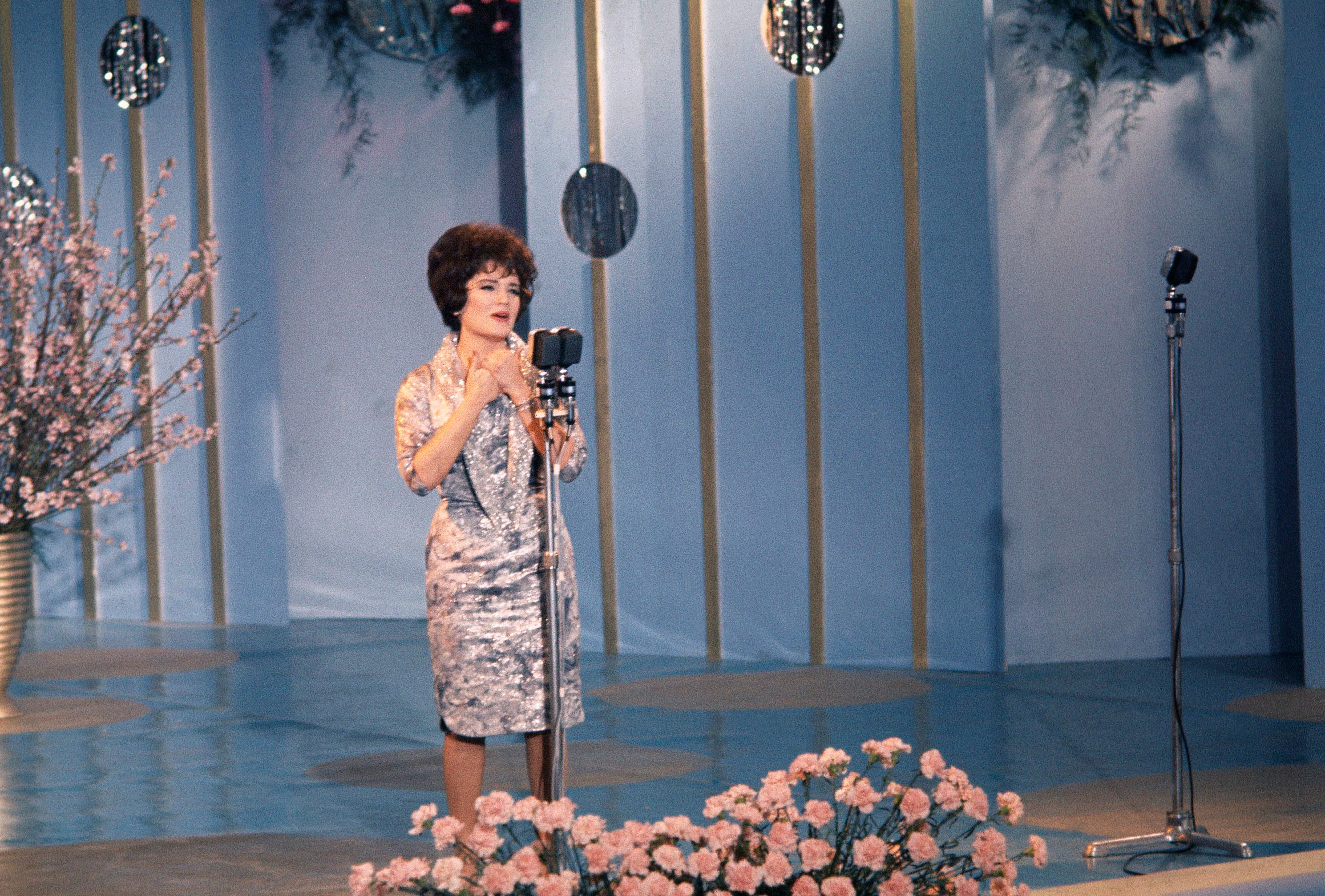 Connie Francis performing