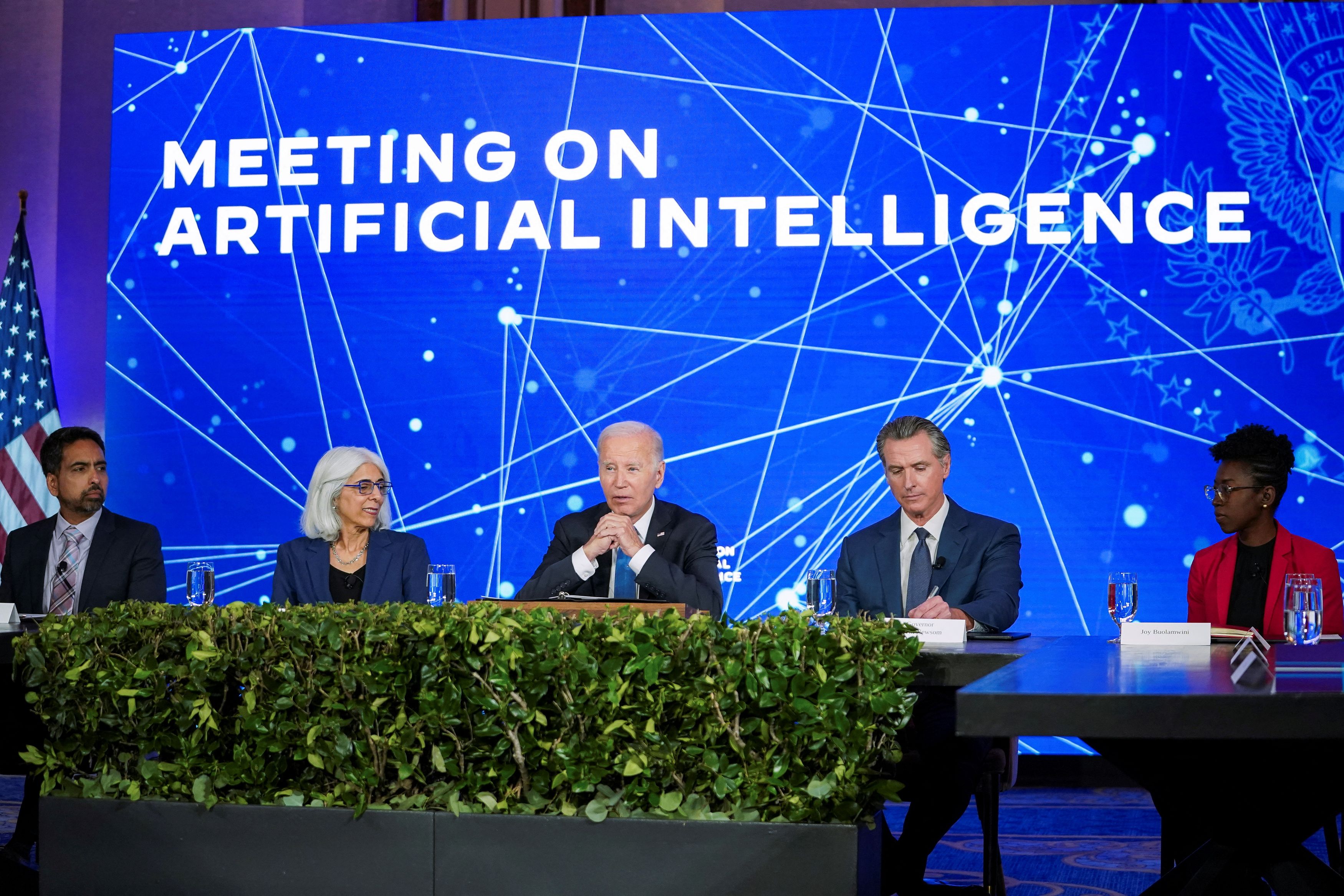 Biden meets with tech company critics on AI - Vimarsana News