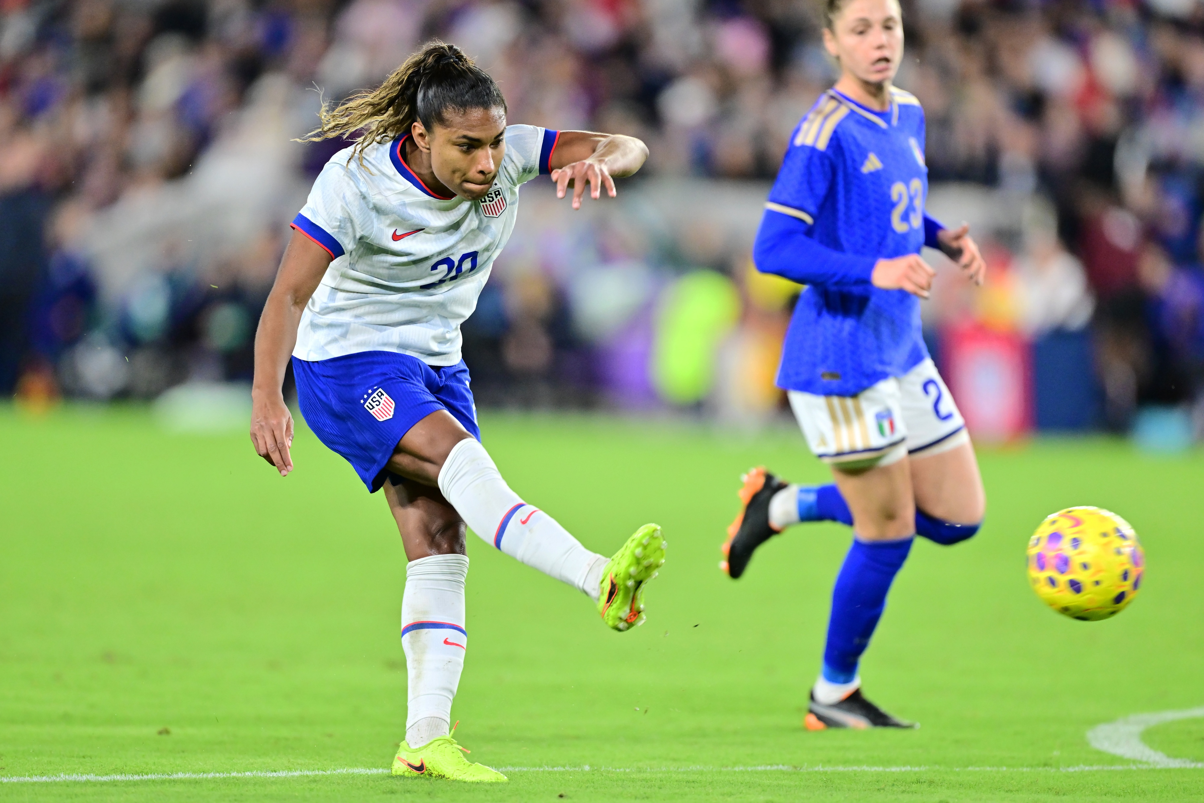 Cat Macario's sublime effort carries USWNT to dominant win over Italy - The Washington Post