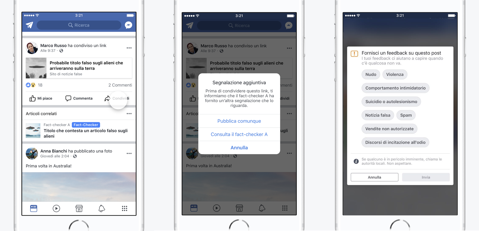 In Italy Facebook Will Have Fact Checkers 039 Hunting 039 For Fake News For The First Time The Washington Post