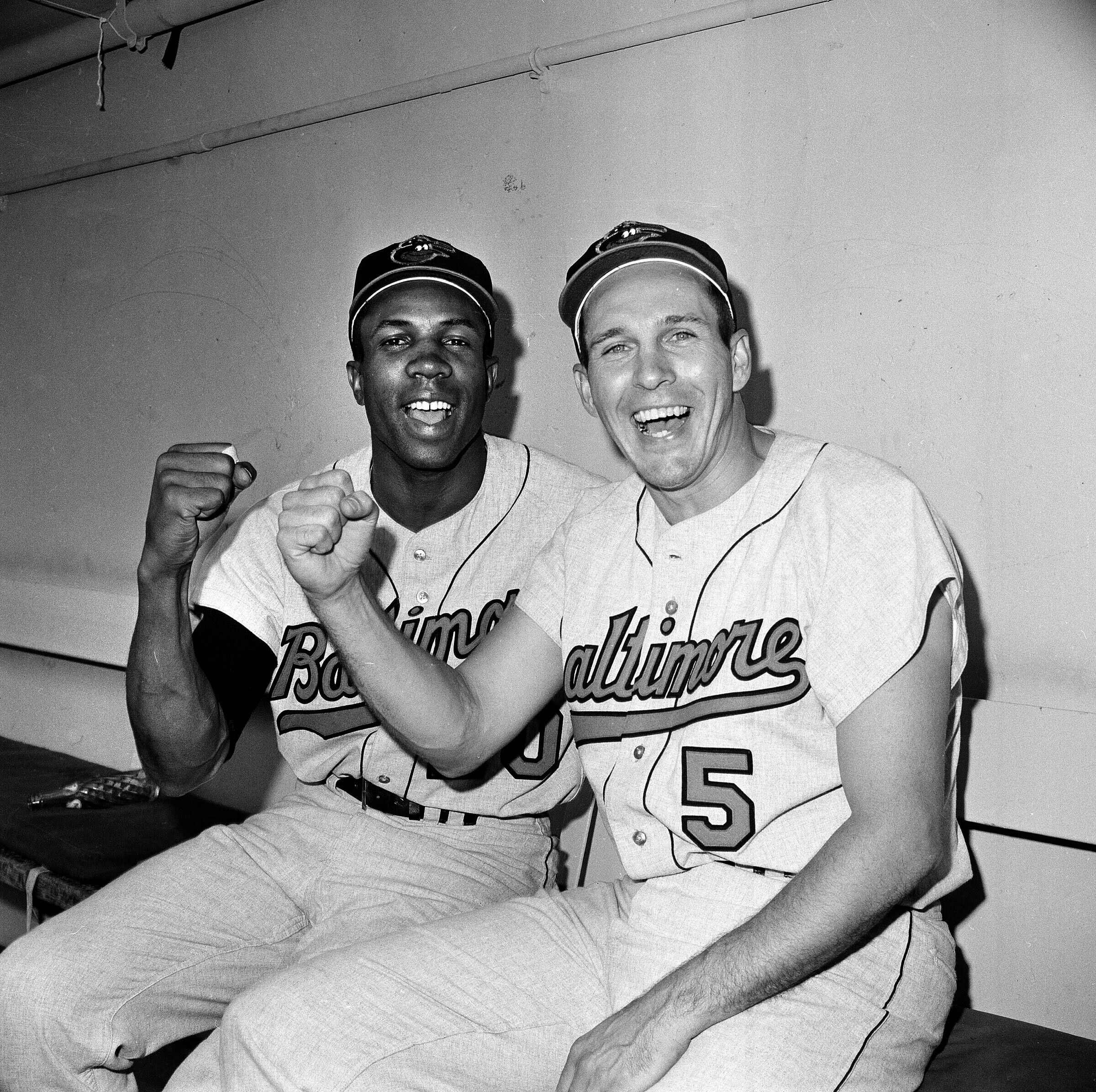 Brooks Robinson and Frank Robinson Editorial Image - Image of game, hall:  139186040