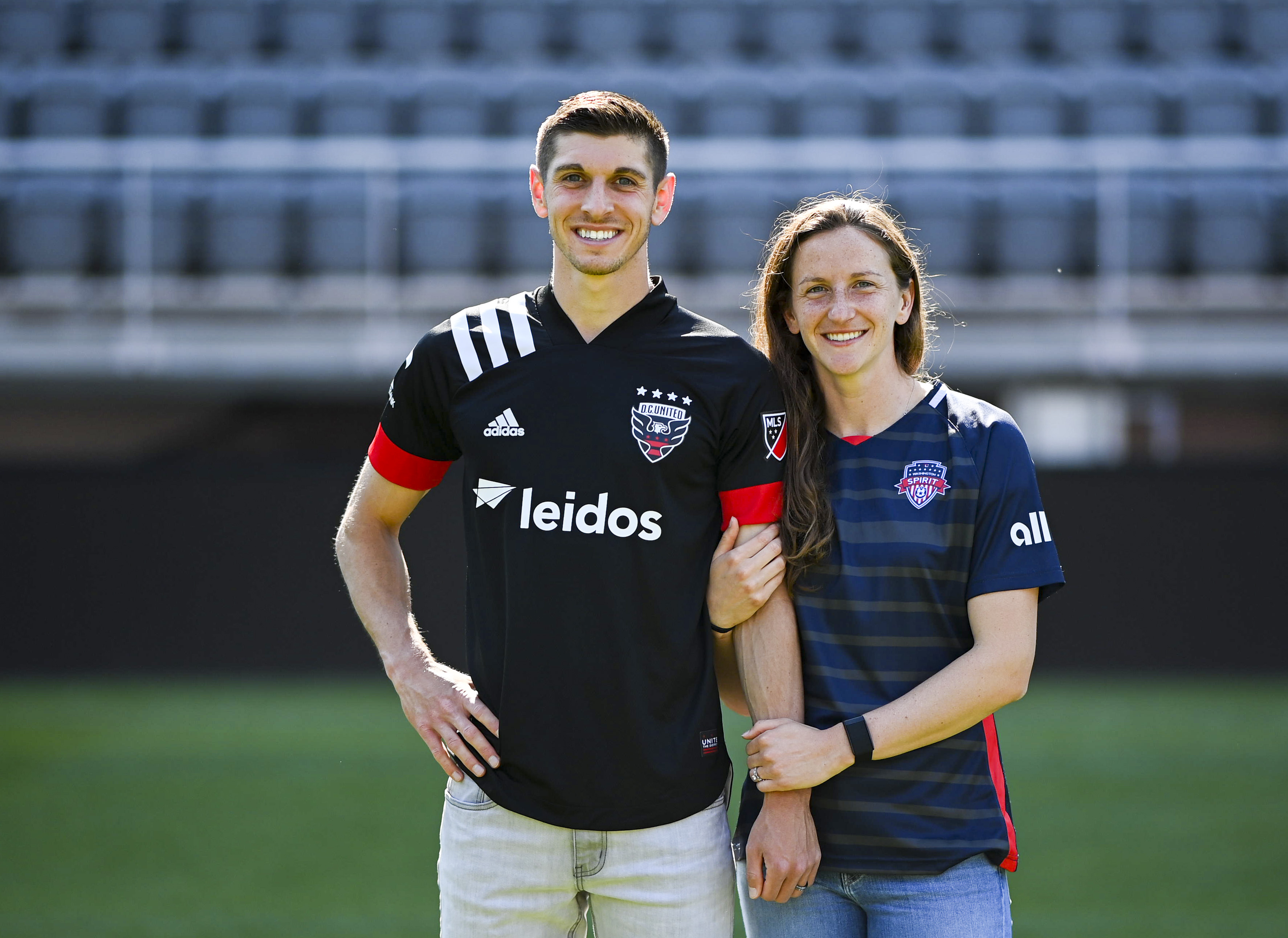 Andi Sullivan #25, USWNT, married Drew Skundrich December 15, 2019