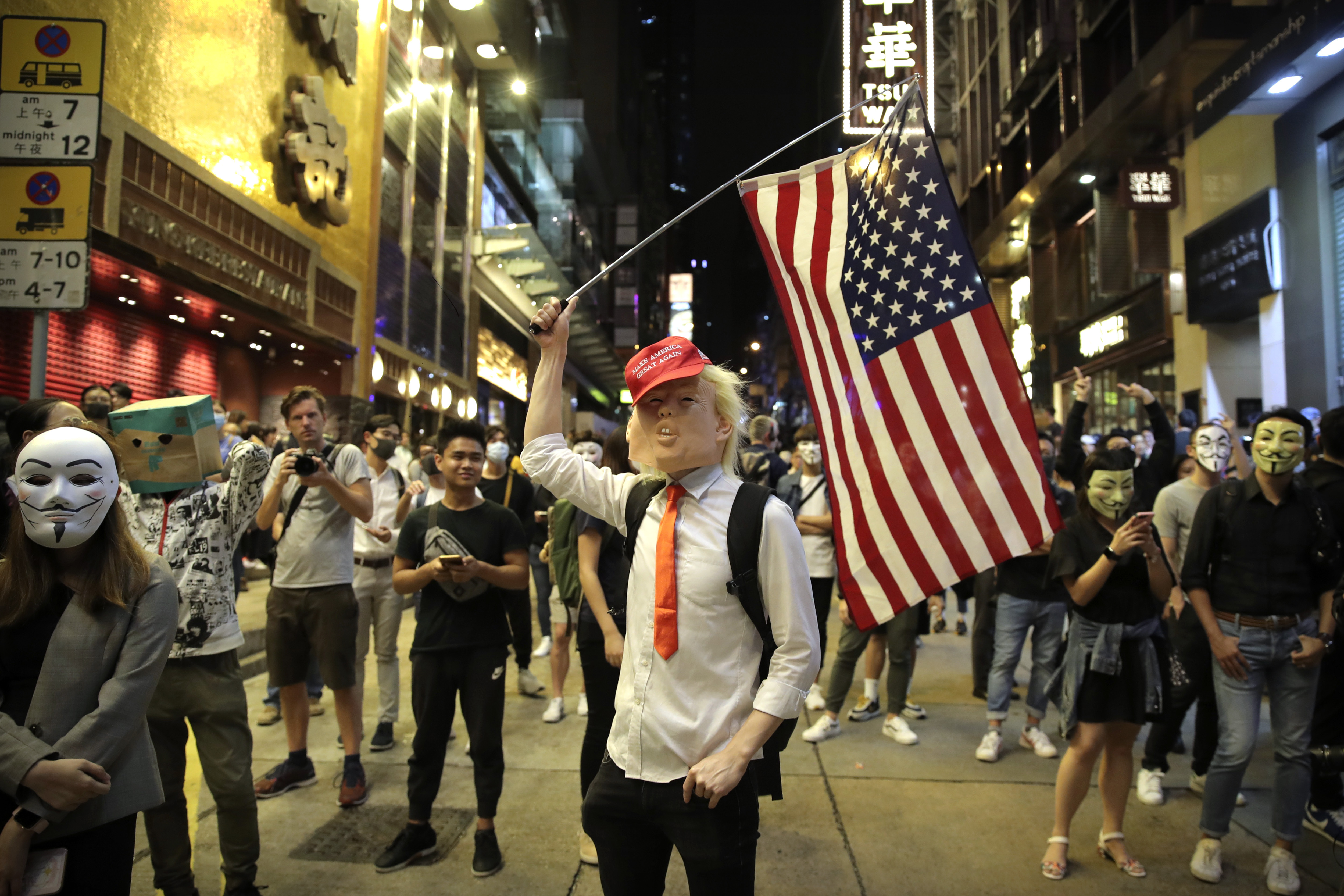 Hong Kong Democracy Activists Confront Their Trump Dilemma The Washington Post