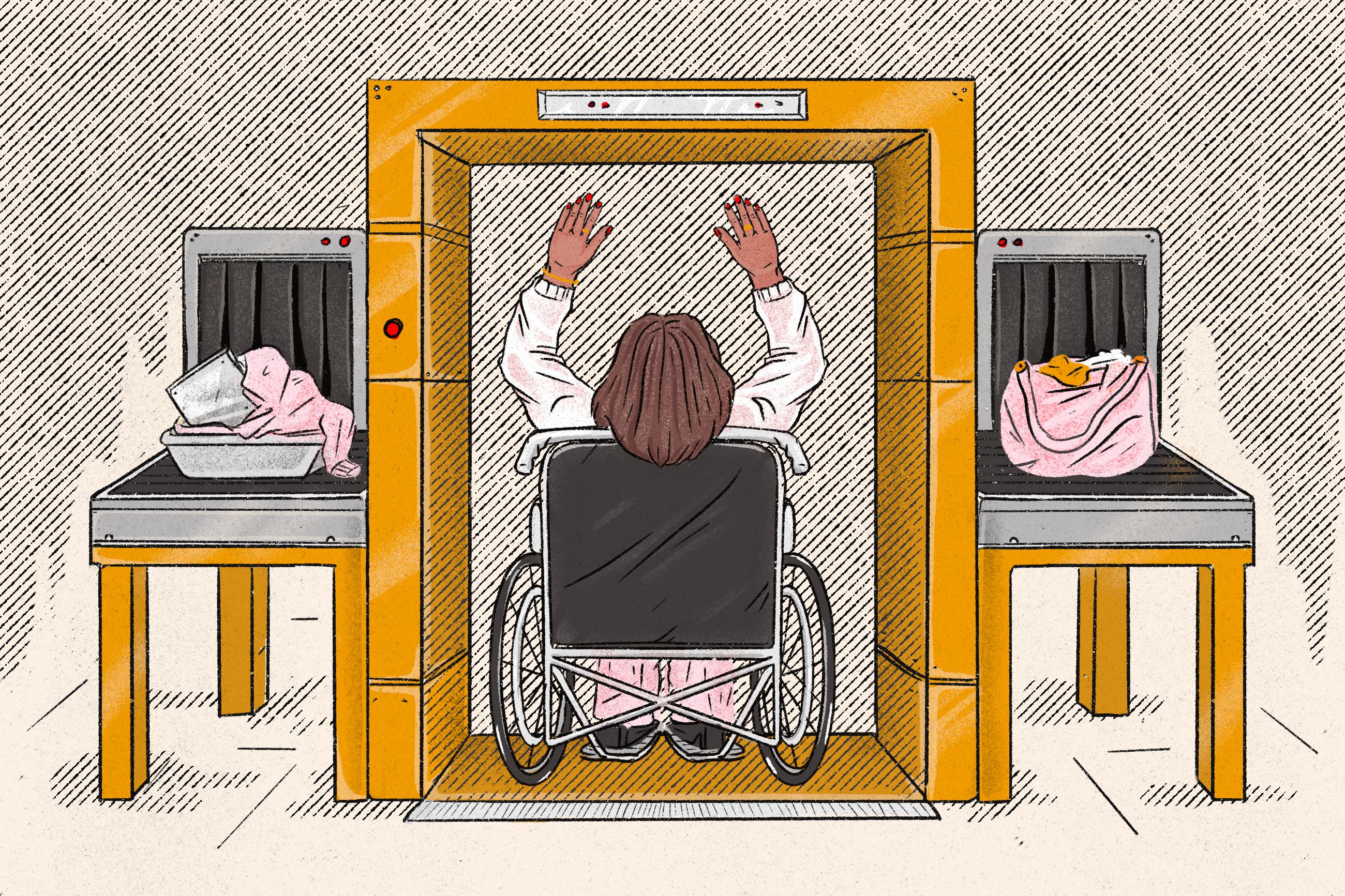 Совместное использование багажа в дороге