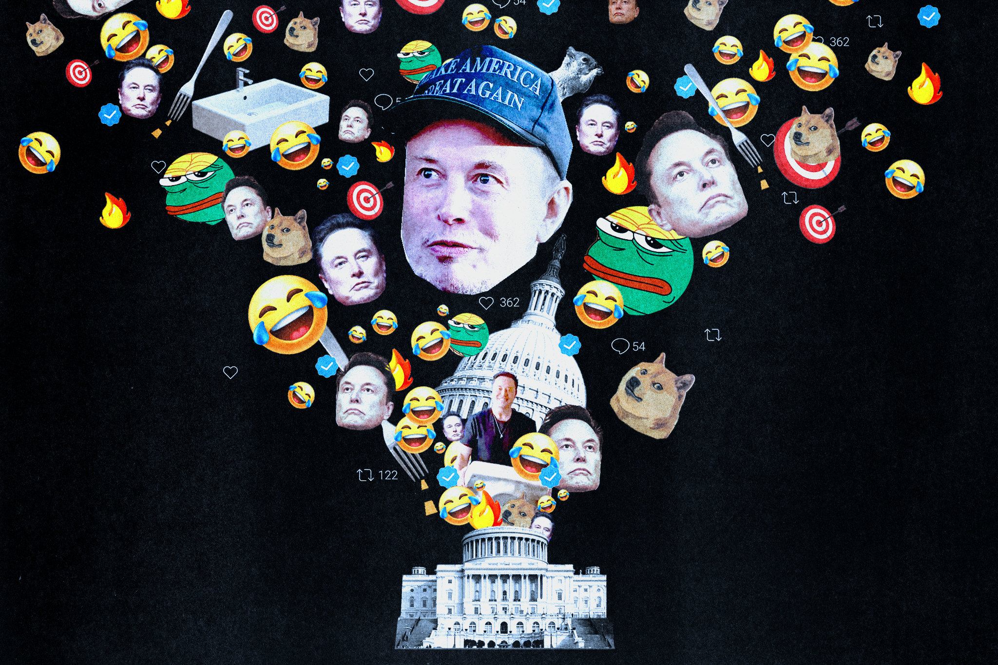 Whats Elon talking about? A guide to Musks memes as DOGE sweeps  Washington.