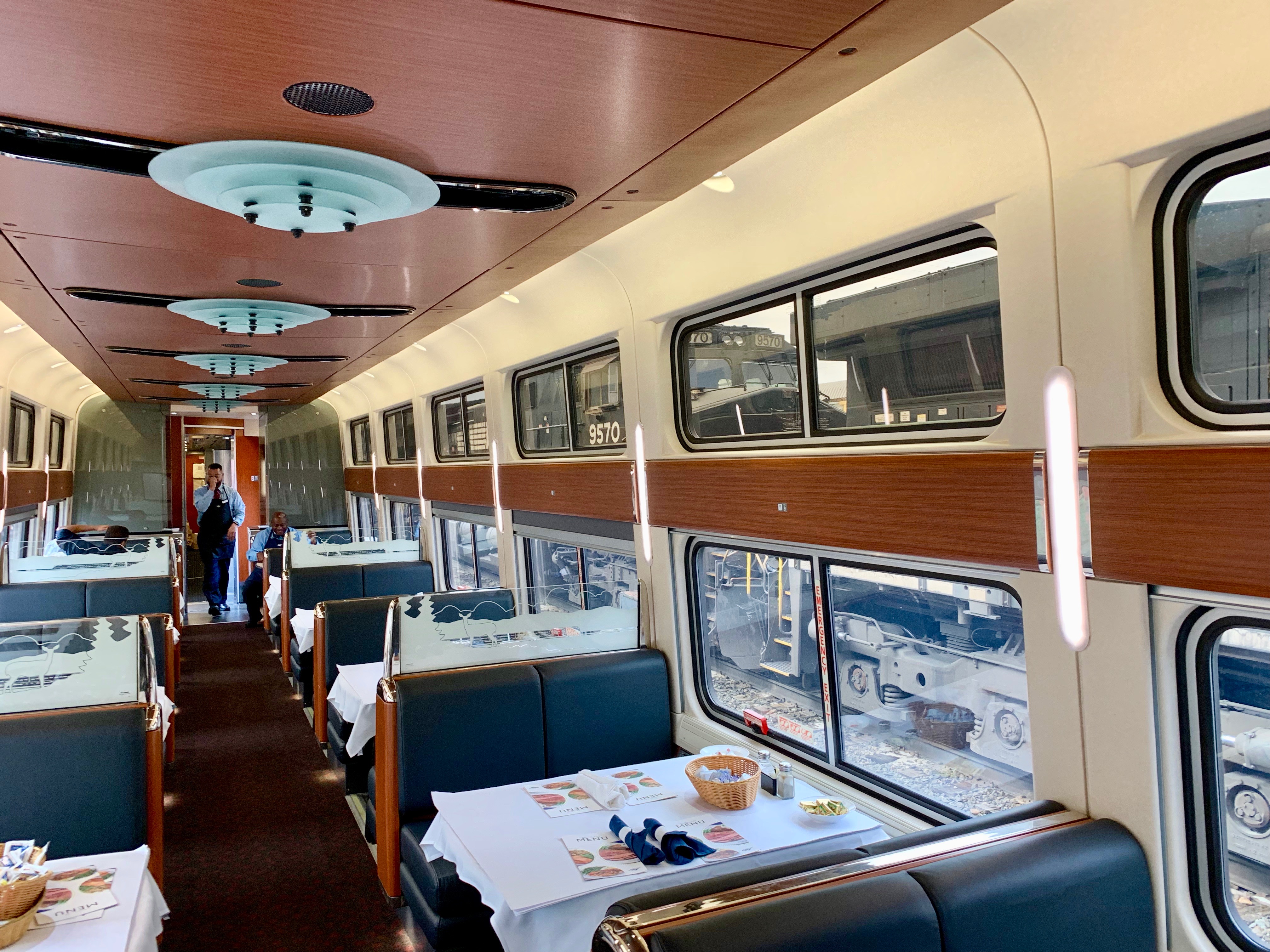 dining car train