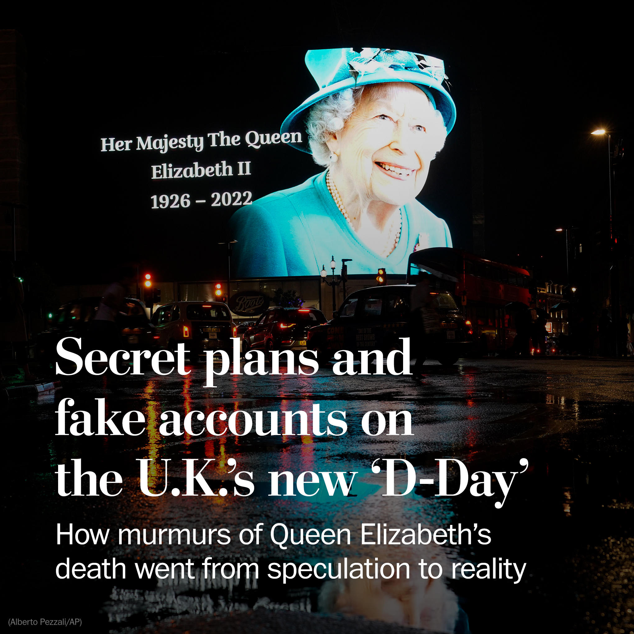 How the news of Queen Elizabeths death pic