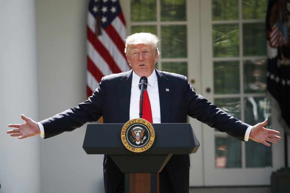 ‘Who drew it,’ Trump asks of dire climate report, appearing to mistrust 91 scientific experts