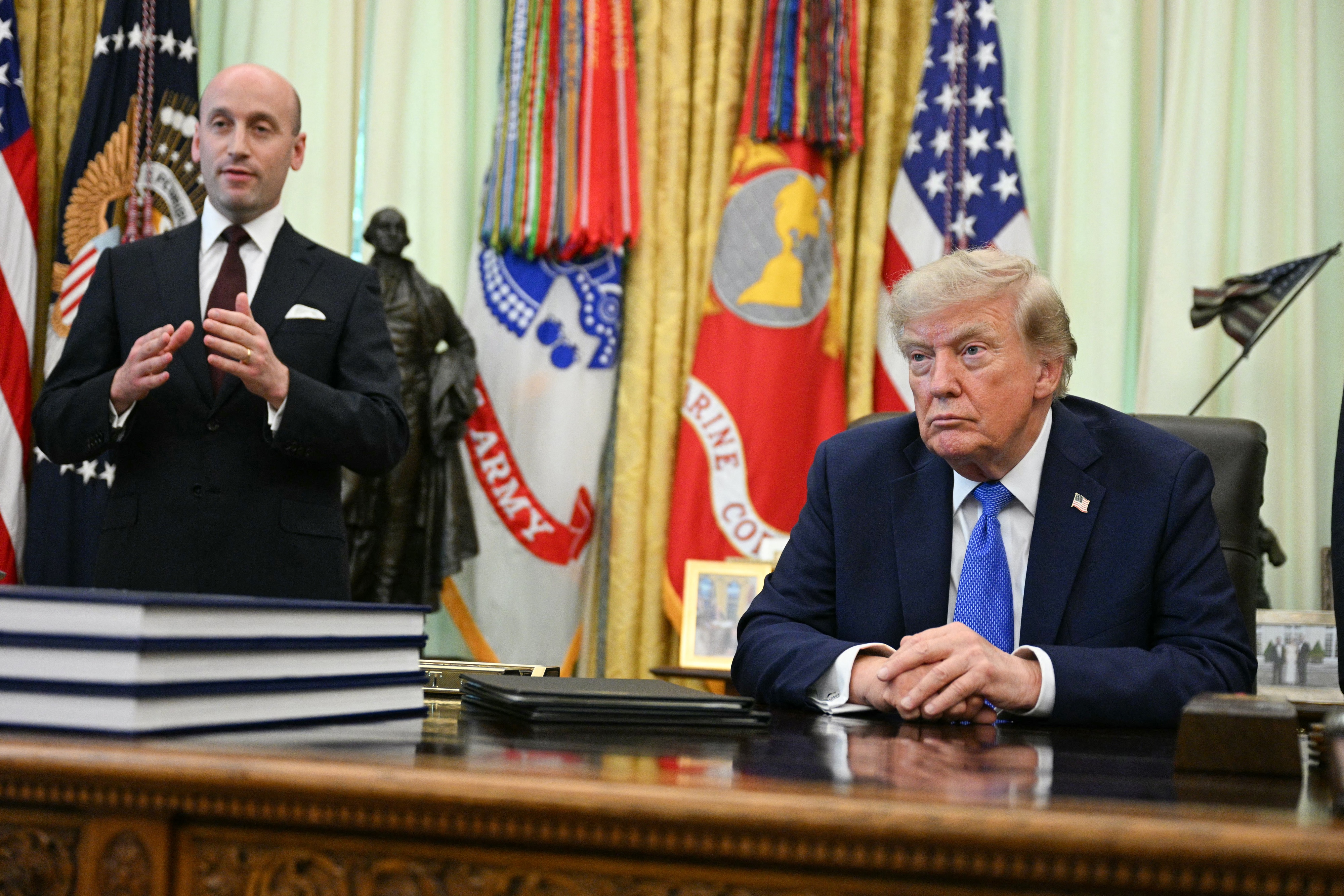 Trump signs executive orders targeting birthright citizenship; denies claims of US munitions shortages